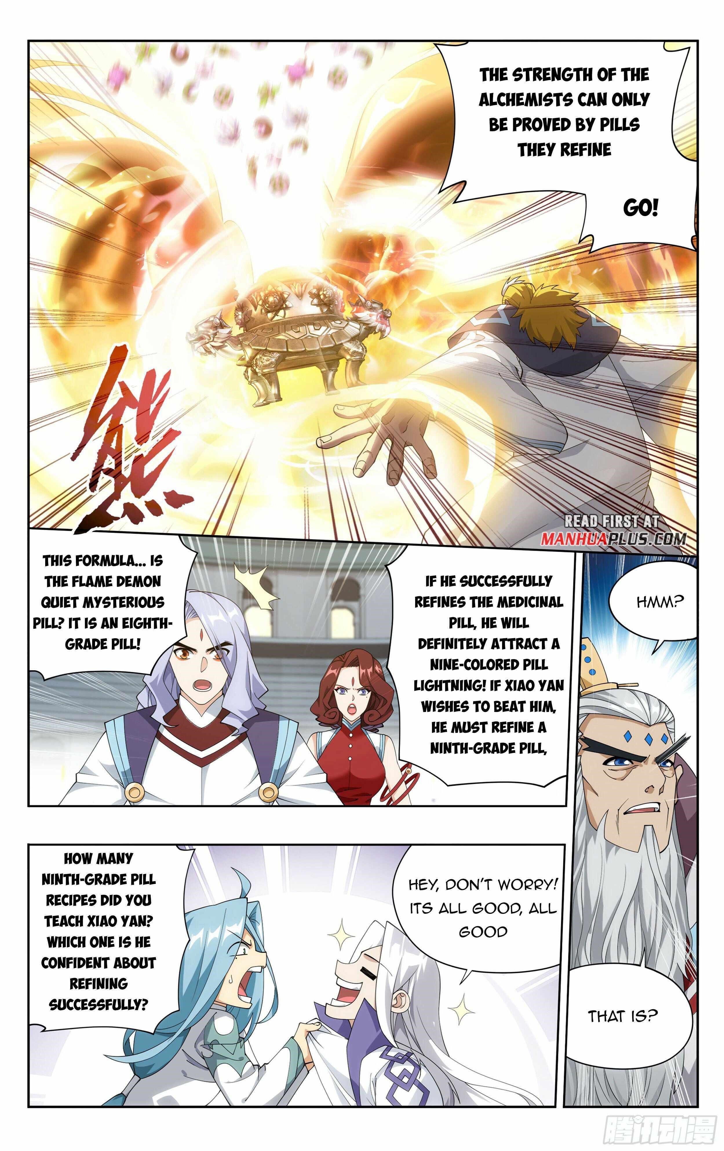 BATTLE THROUGH THE HEAVENS Chapter 383 - Page 5 in English