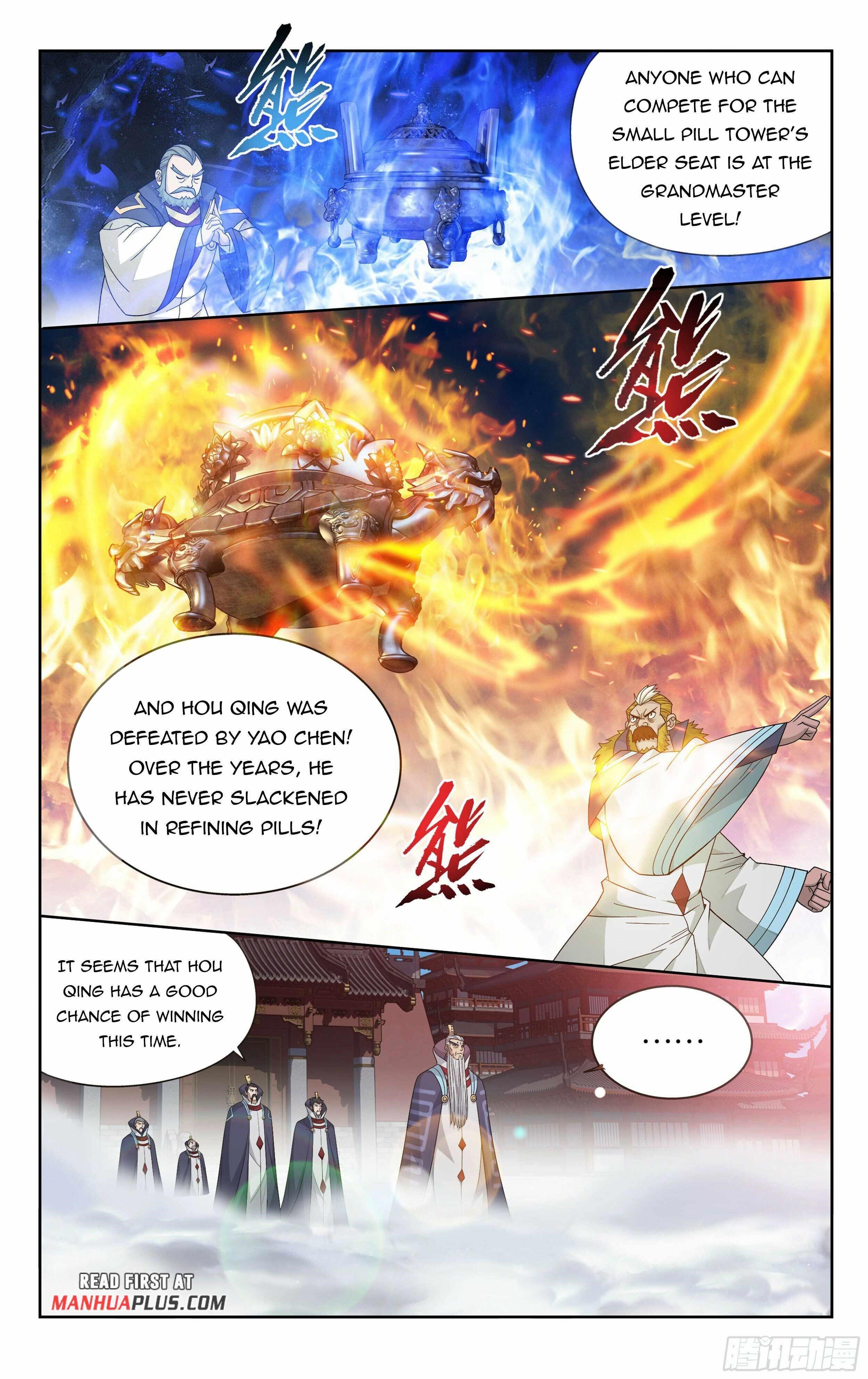 BATTLE THROUGH THE HEAVENS Chapter 383 - Page 8 in English