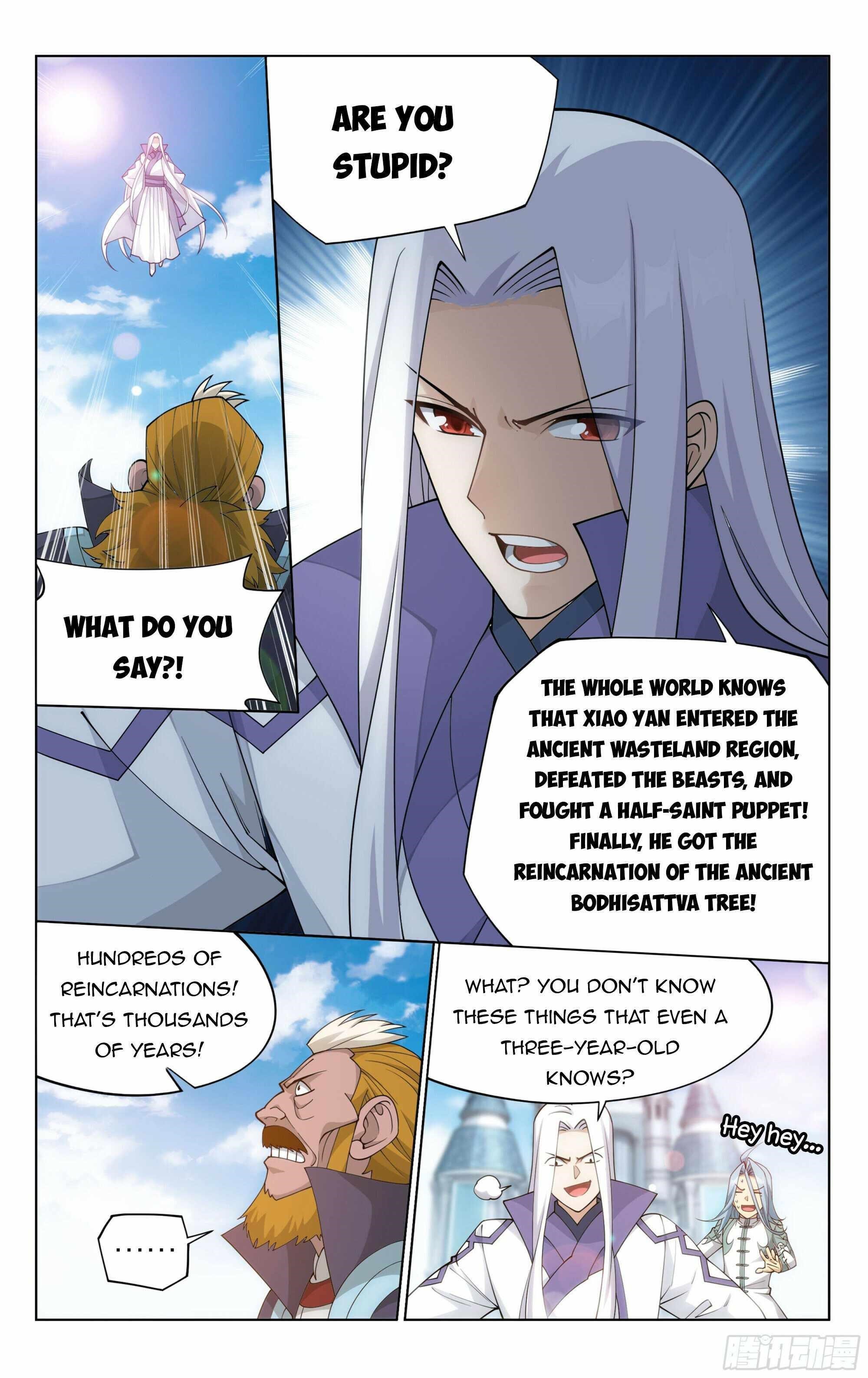 BATTLE THROUGH THE HEAVENS Chapter 384 - Page 11 in English
