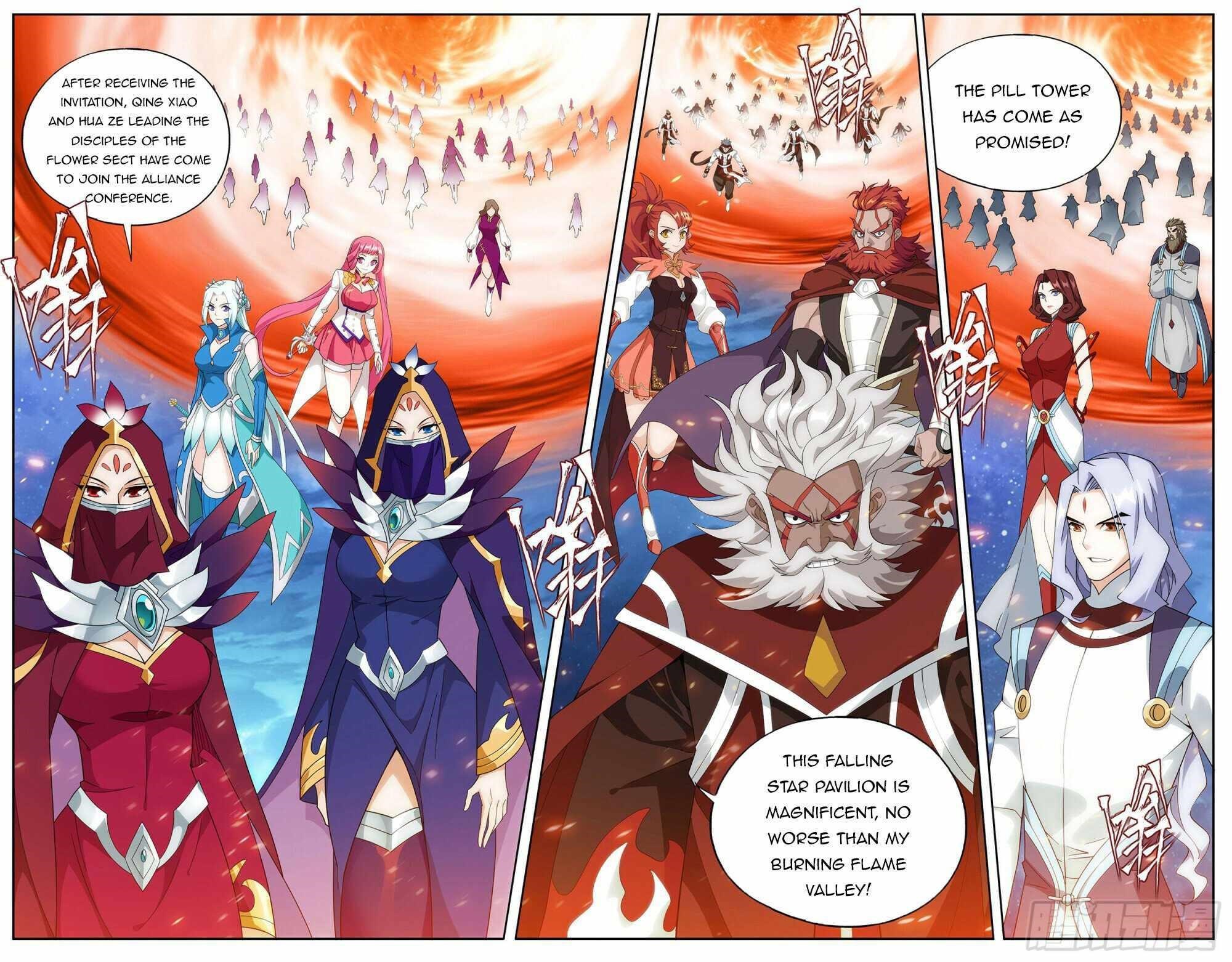 BATTLE THROUGH THE HEAVENS Chapter 384 - Page 19 in English
