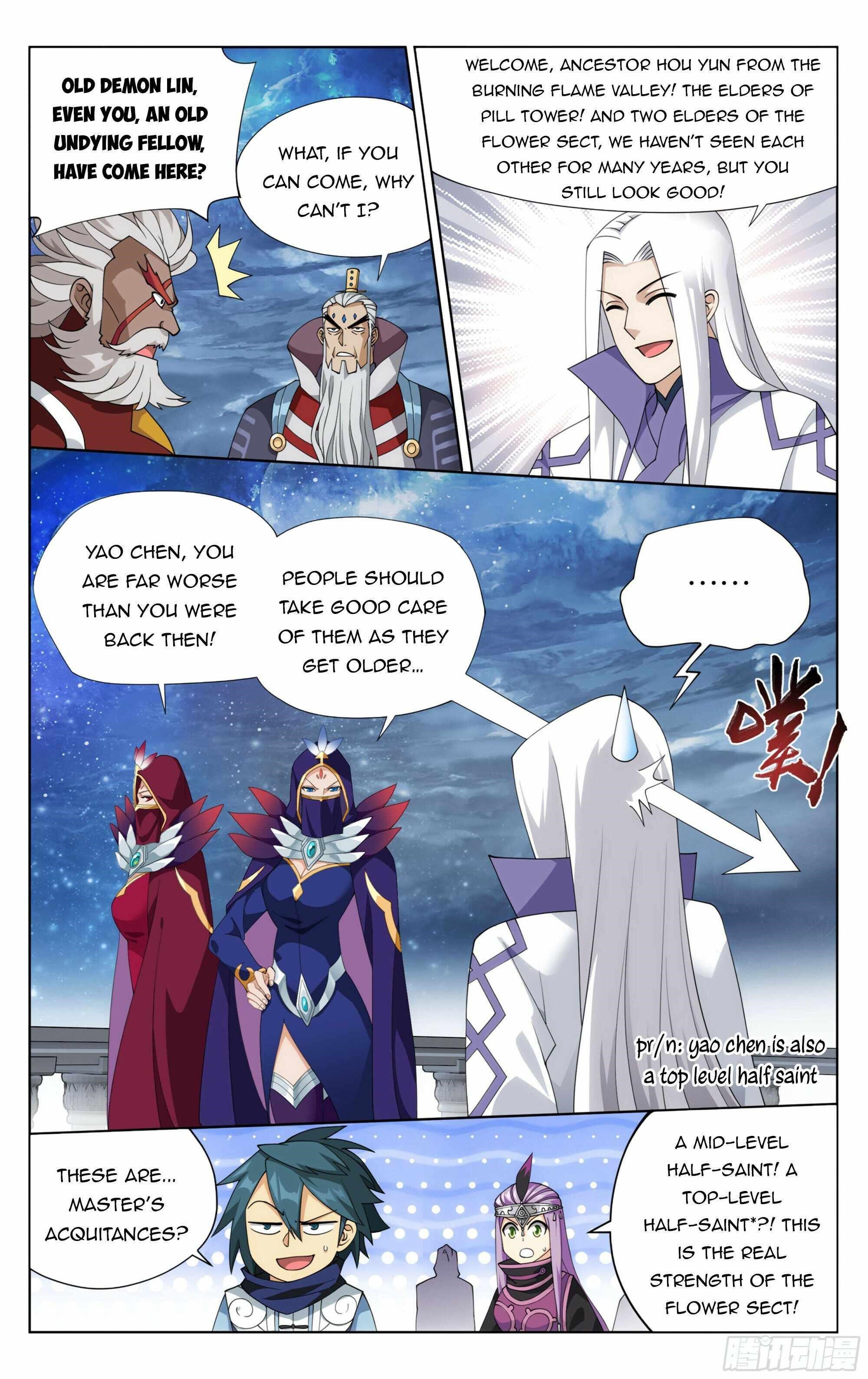 BATTLE THROUGH THE HEAVENS Chapter 384 - Page 20 in English