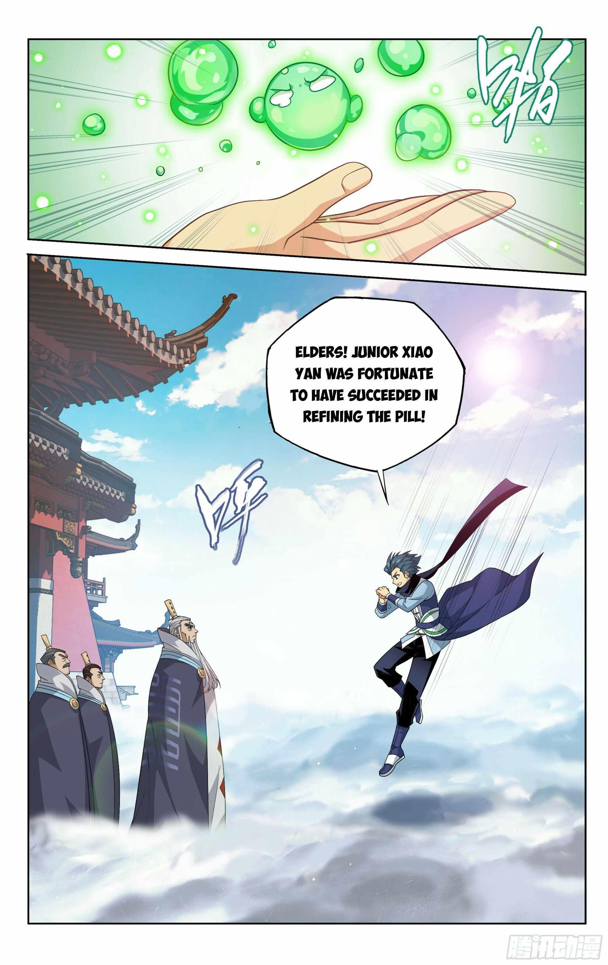 BATTLE THROUGH THE HEAVENS Chapter 384 - Page 7 in English