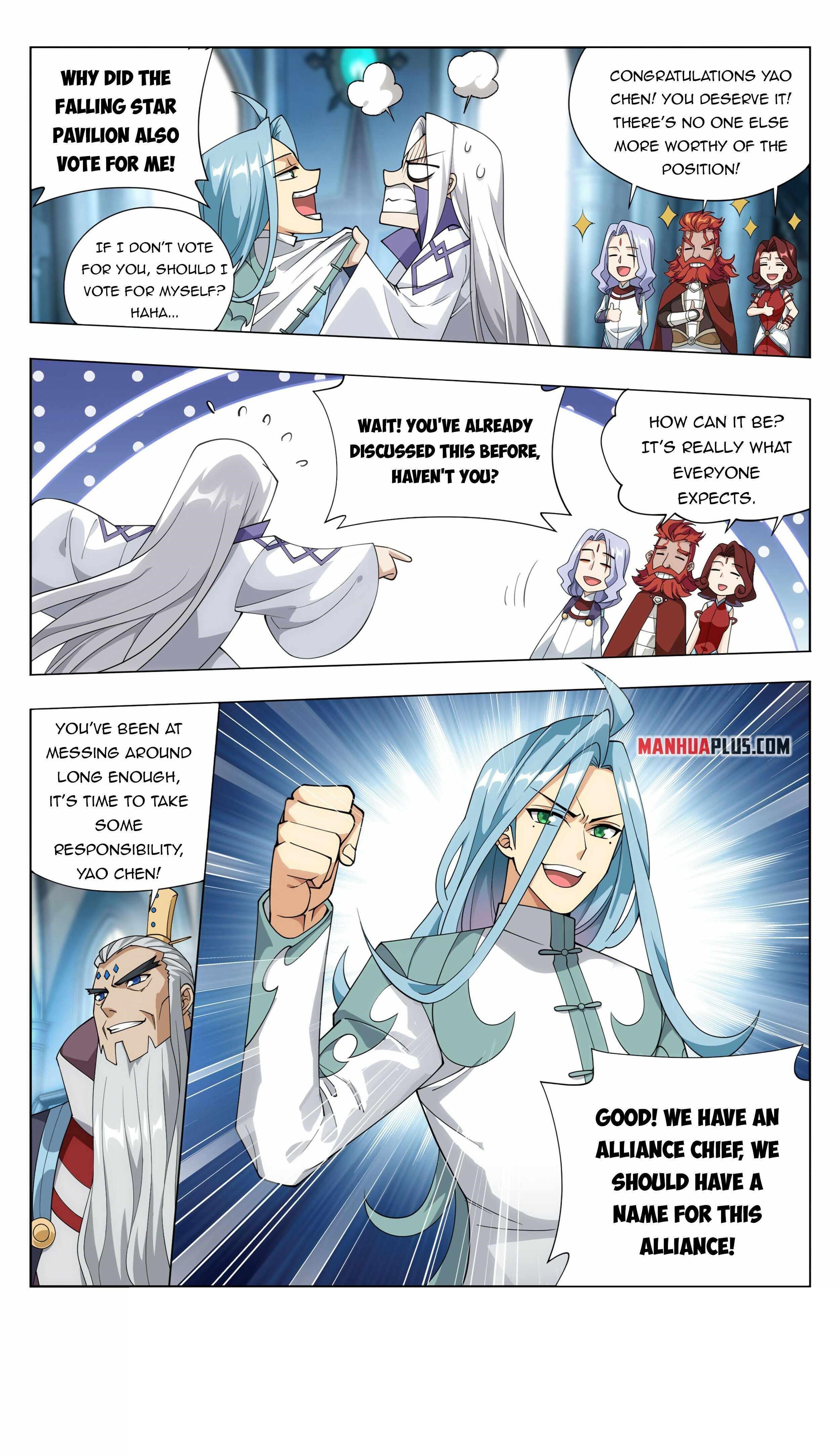 BATTLE THROUGH THE HEAVENS Chapter 385 - Page 8 in English