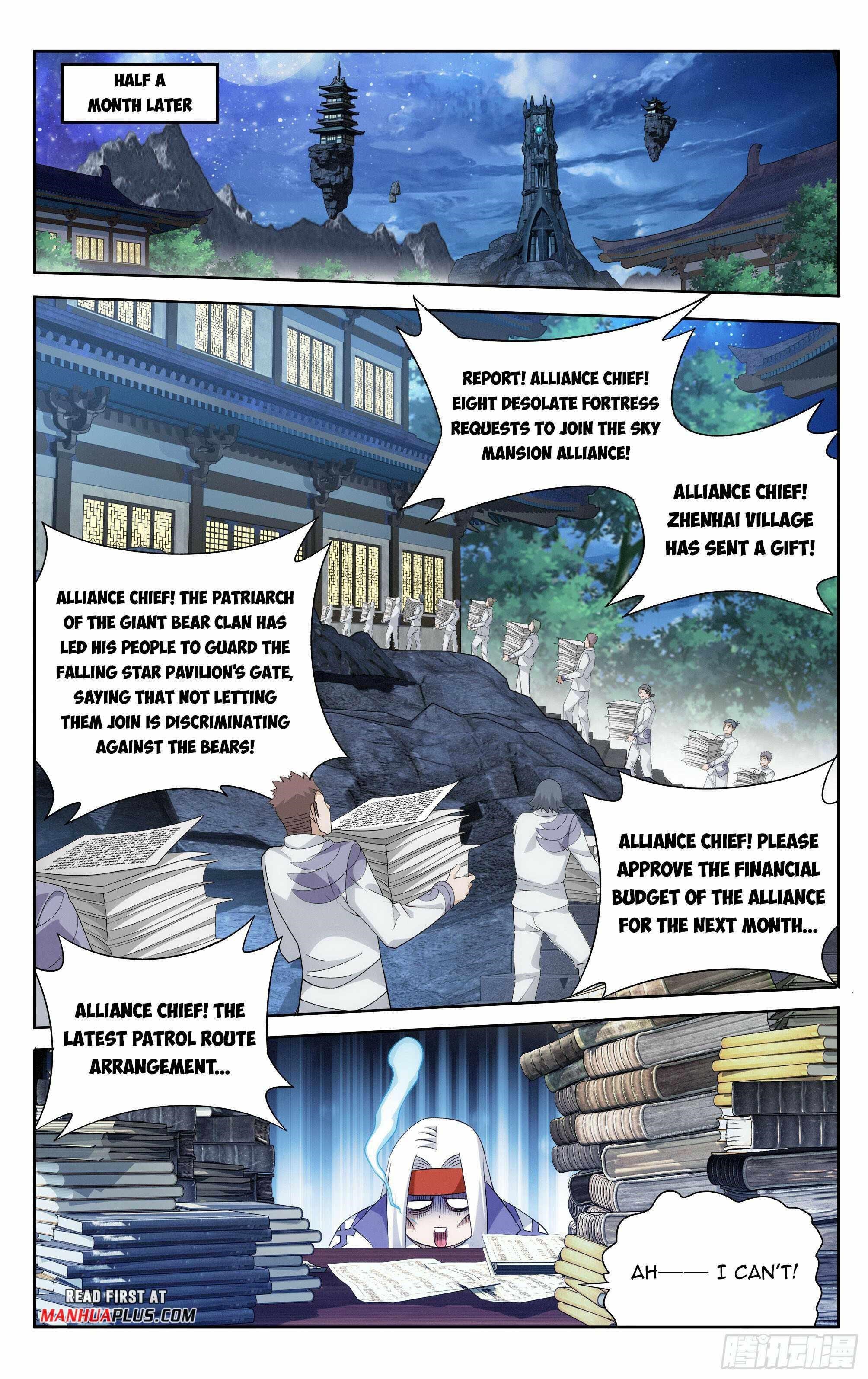 BATTLE THROUGH THE HEAVENS Chapter 386 - Page 11 in English