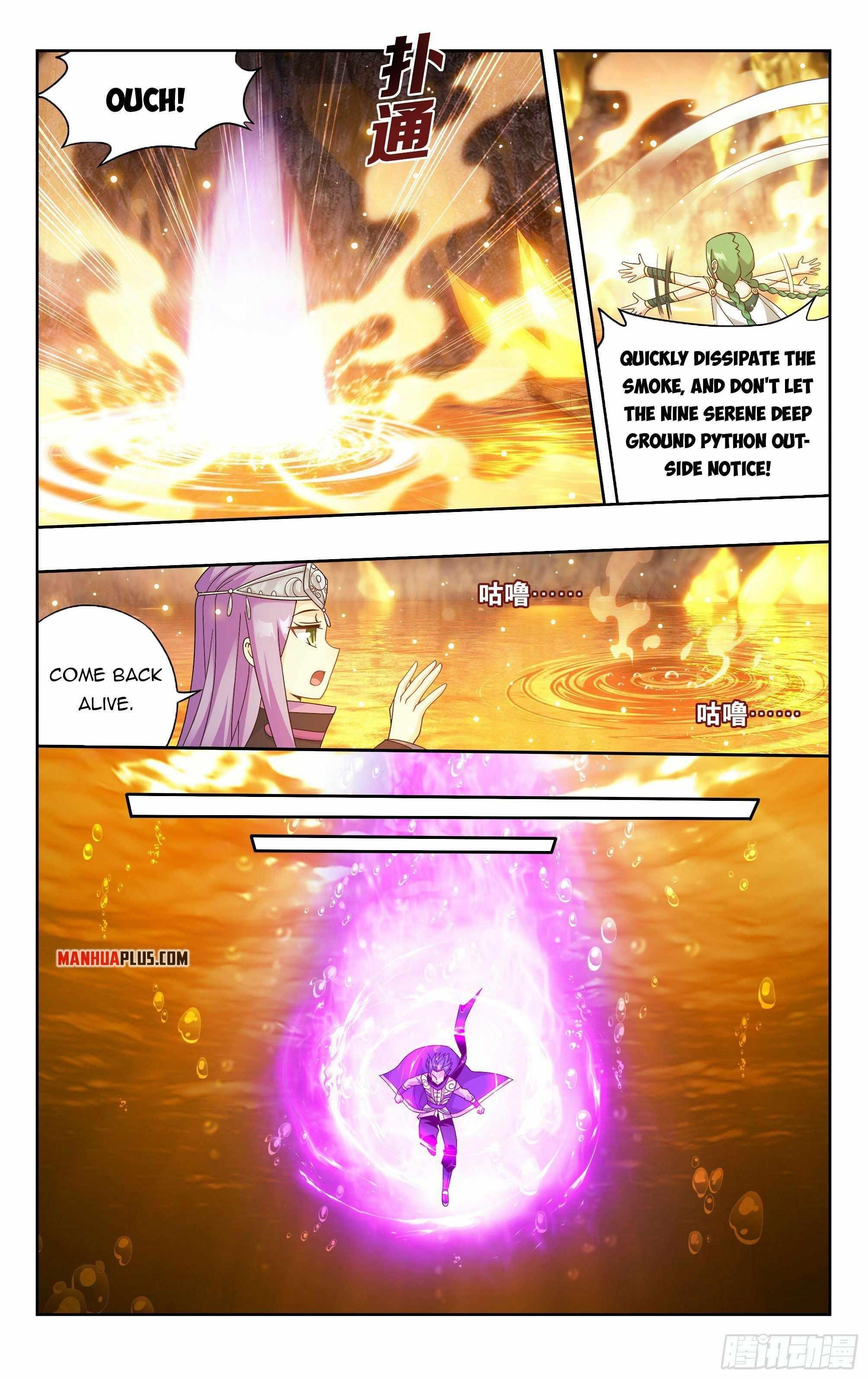 BATTLE THROUGH THE HEAVENS Chapter 387 - Page 22 in English