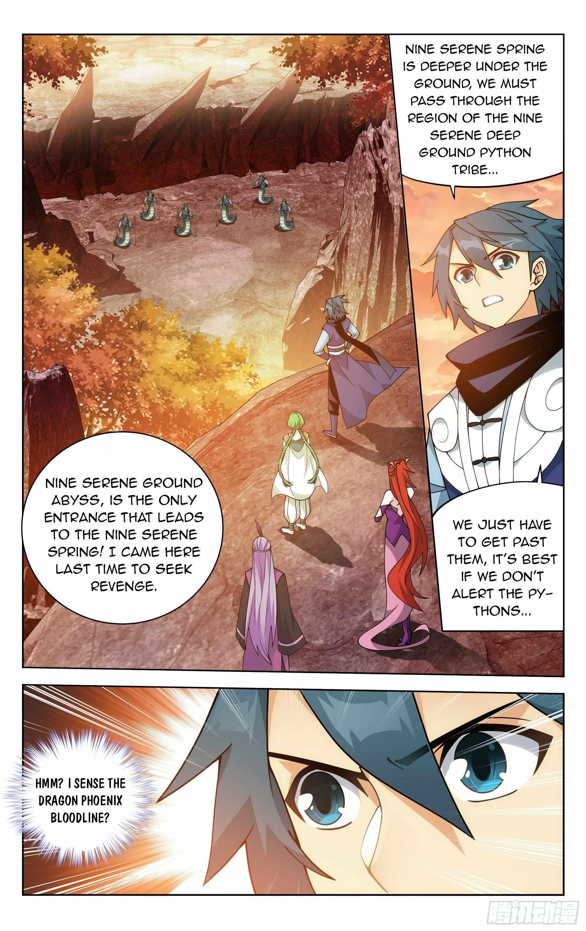 BATTLE THROUGH THE HEAVENS Chapter 387 - Page 3 in English