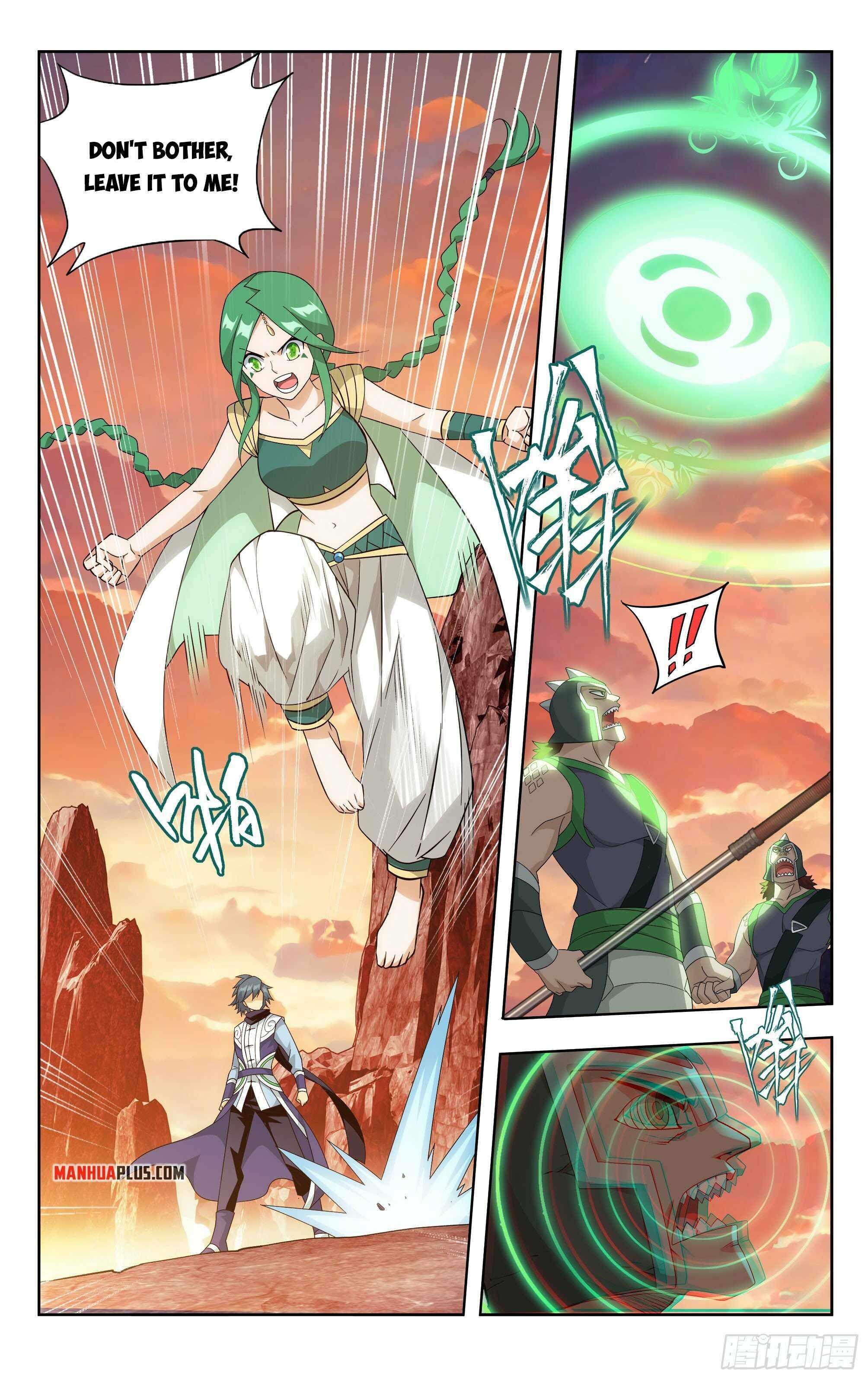 BATTLE THROUGH THE HEAVENS Chapter 387 - Page 6 in English