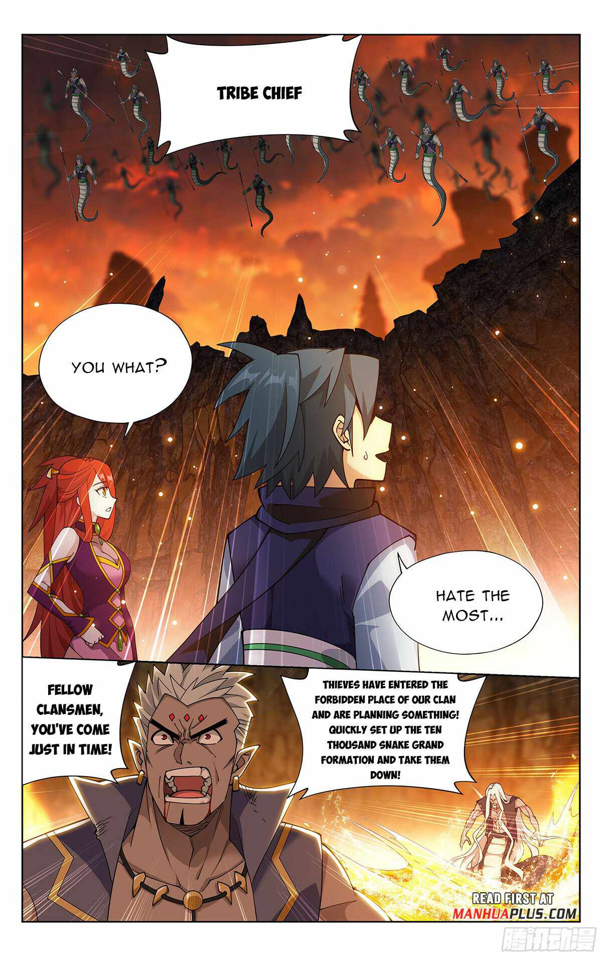 BATTLE THROUGH THE HEAVENS Chapter 390 - Page 11 in English