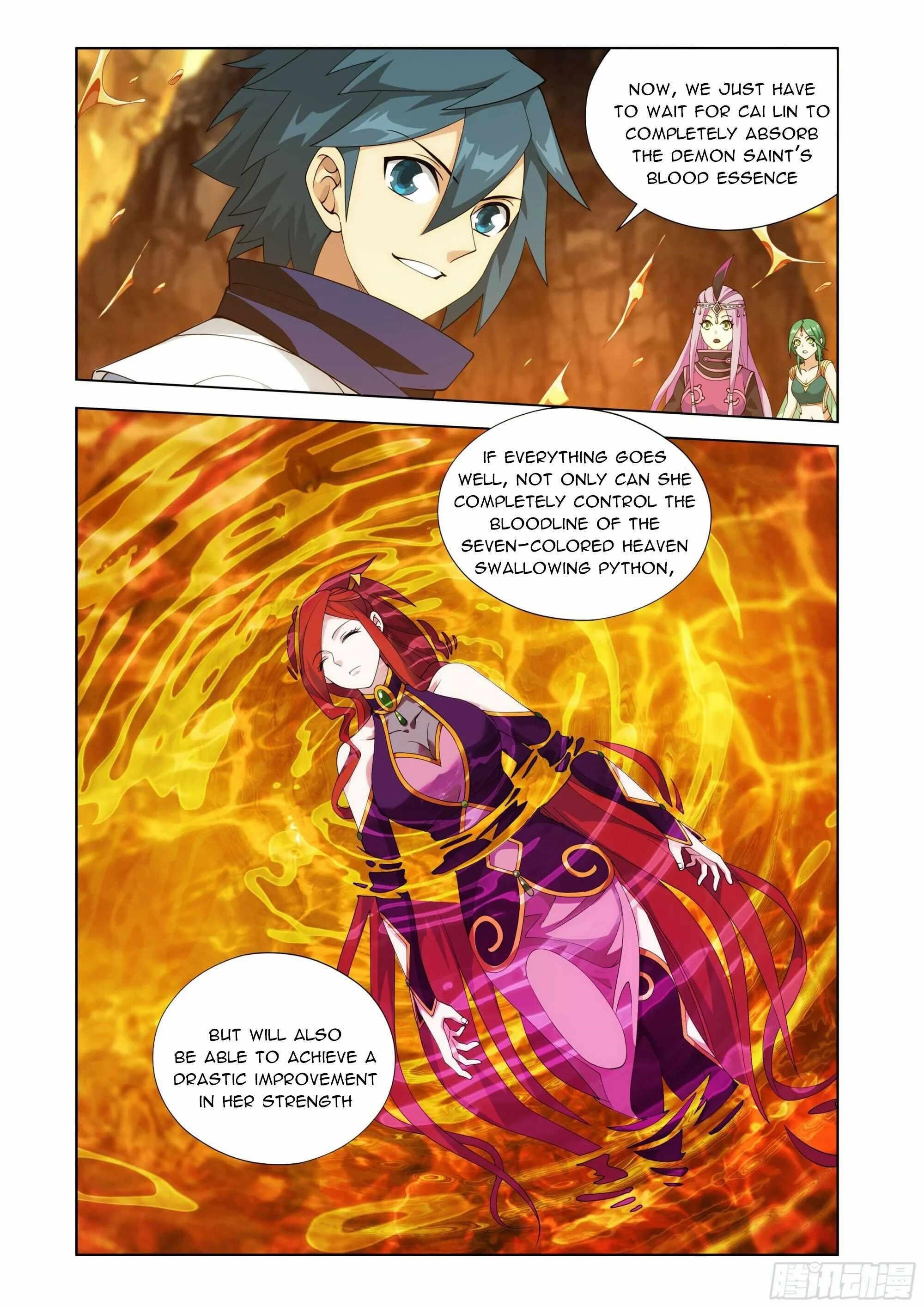 BATTLE THROUGH THE HEAVENS Chapter 394 - Page 13 in English
