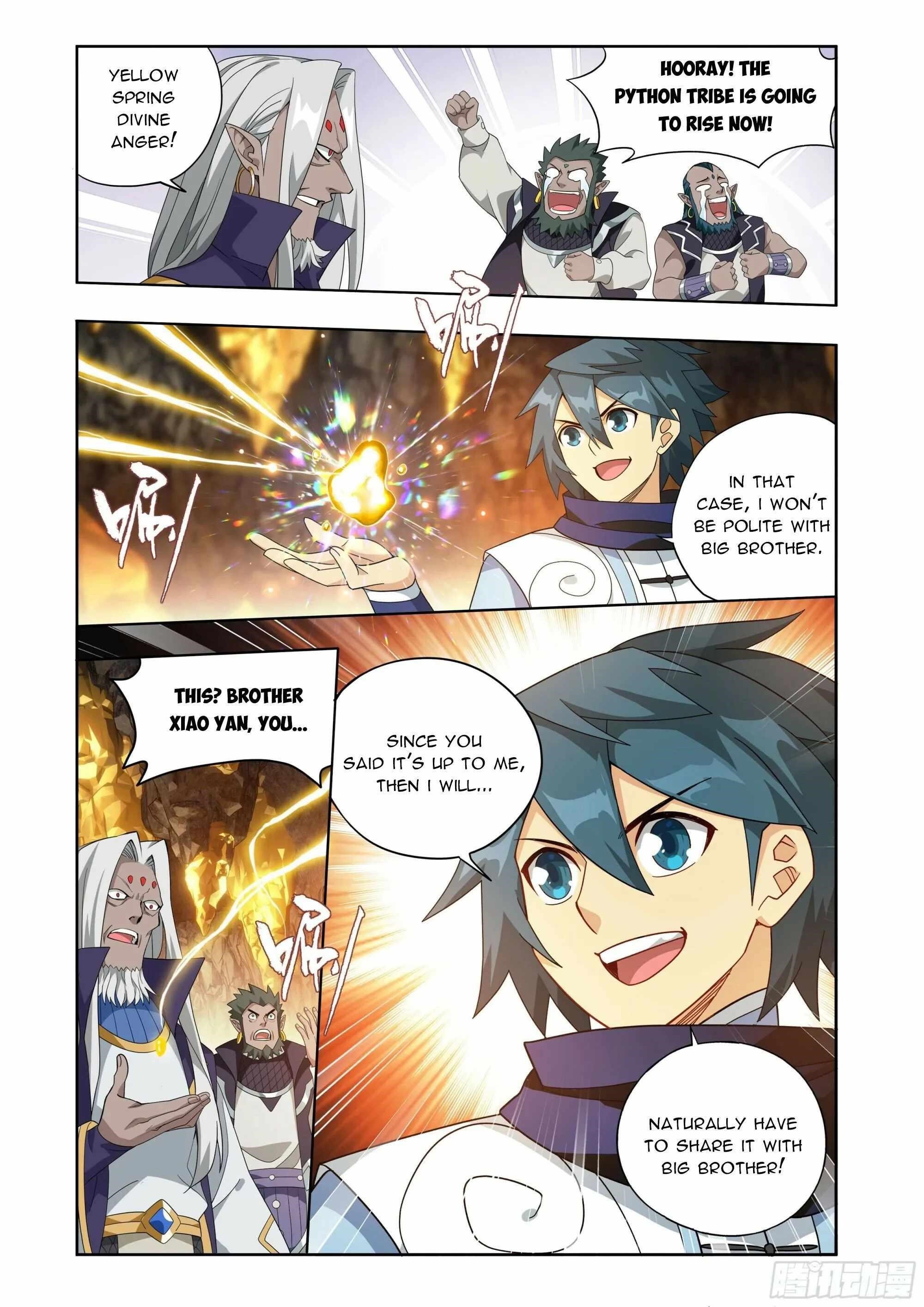 BATTLE THROUGH THE HEAVENS Chapter 394 - Page 15 in English