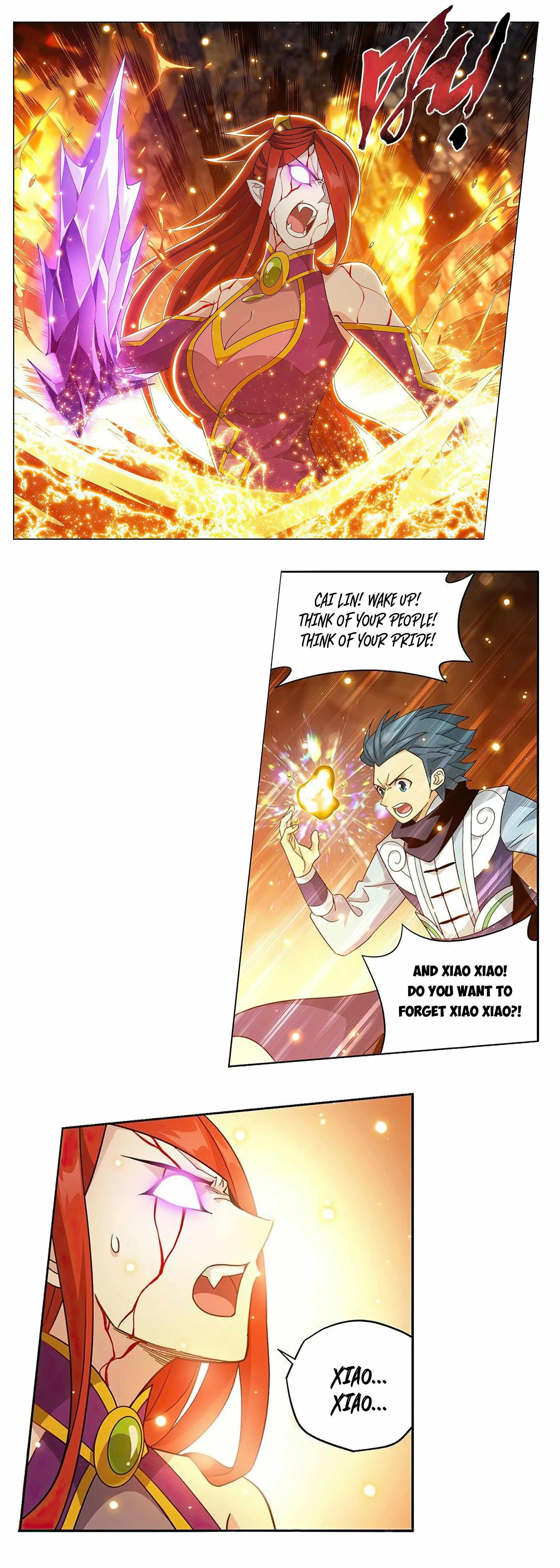 BATTLE THROUGH THE HEAVENS Chapter 394 - Page 8 in English