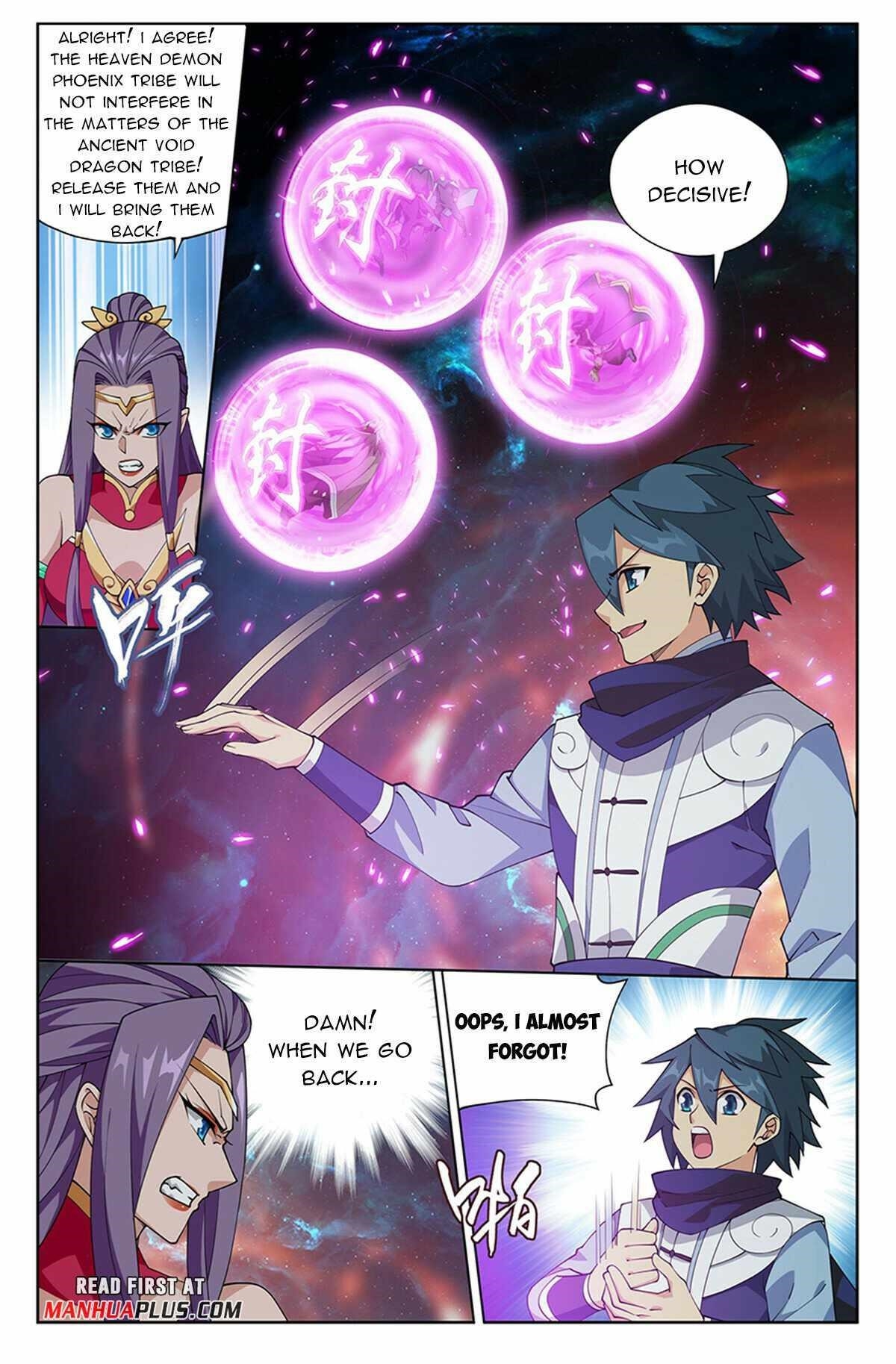 BATTLE THROUGH THE HEAVENS Chapter 397 - Page 4 in English