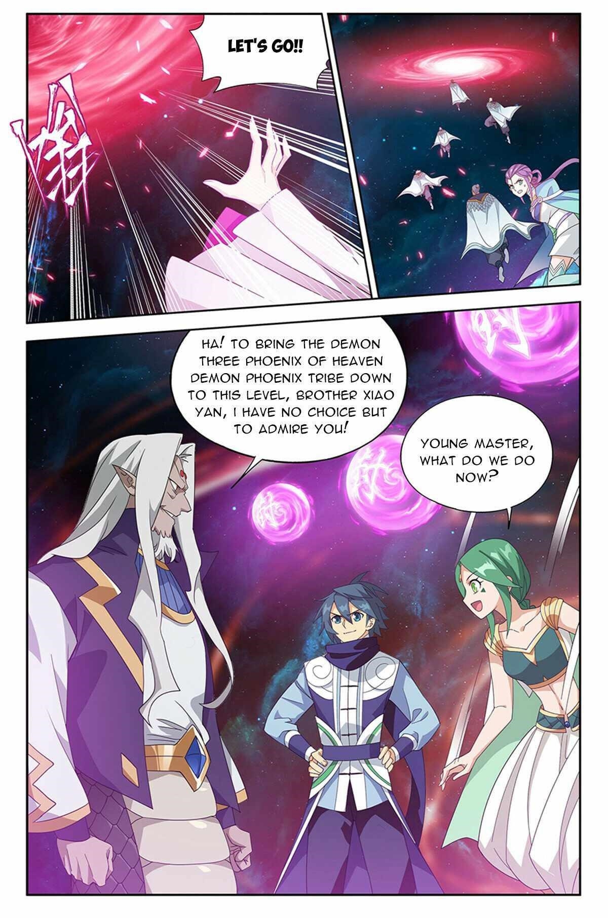 BATTLE THROUGH THE HEAVENS Chapter 397 - Page 9 in English