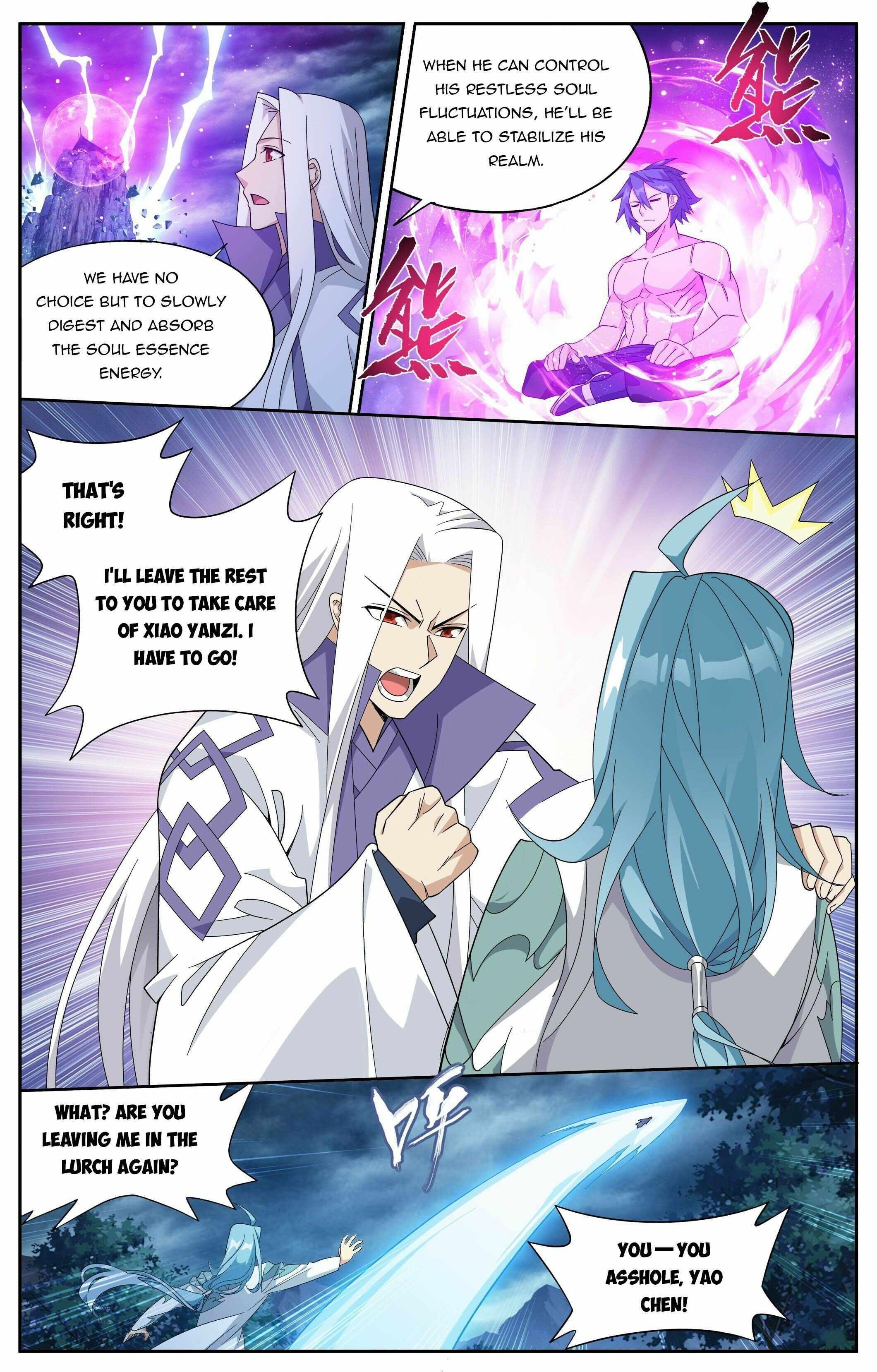 BATTLE THROUGH THE HEAVENS Chapter 412 - Page 9 in English