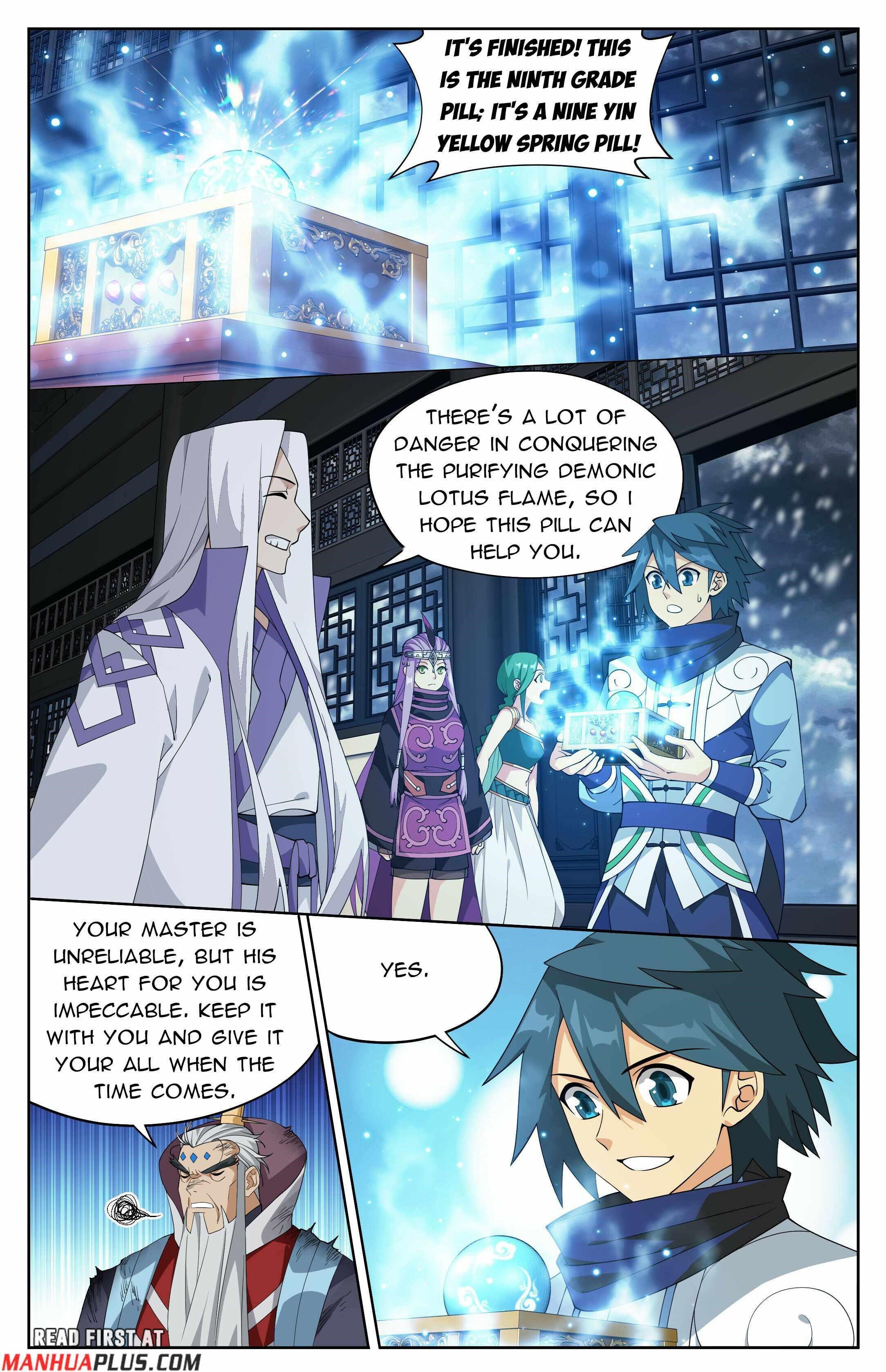 BATTLE THROUGH THE HEAVENS Chapter 413 - Page 14 in English