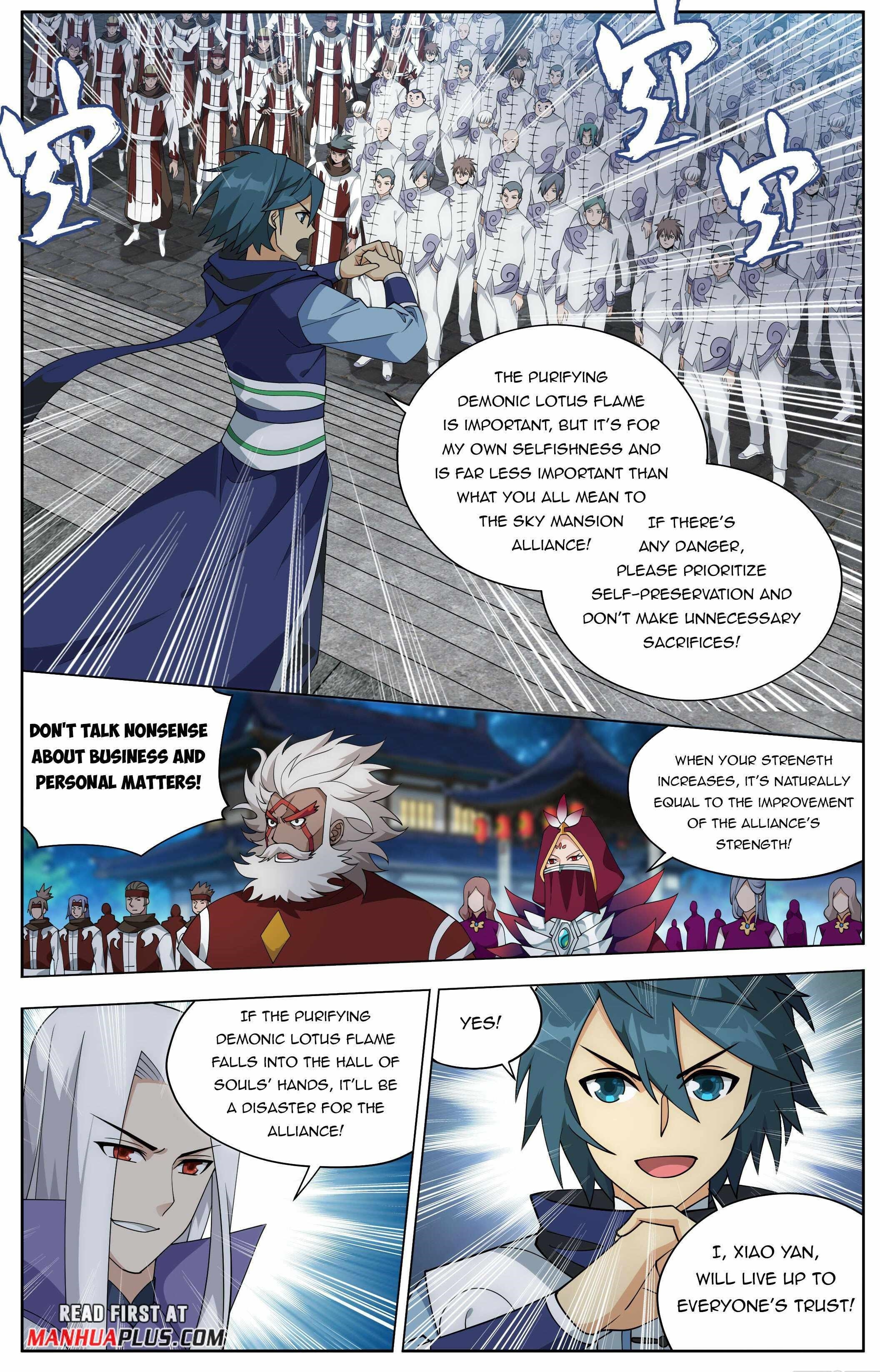 BATTLE THROUGH THE HEAVENS Chapter 414 - Page 15 in English