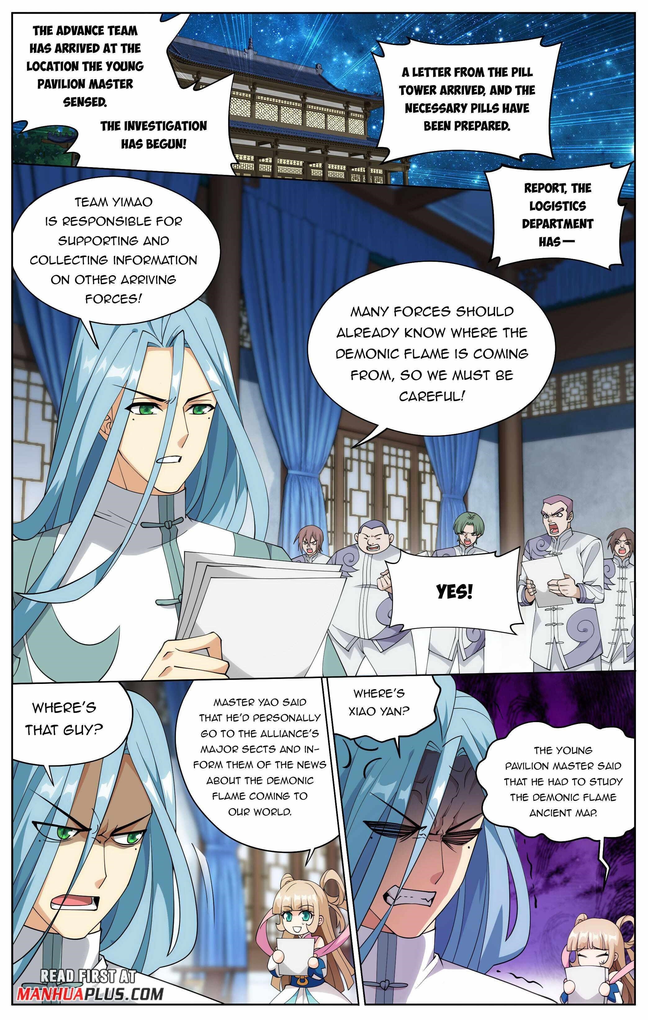 BATTLE THROUGH THE HEAVENS Chapter 414 - Page 5 in English