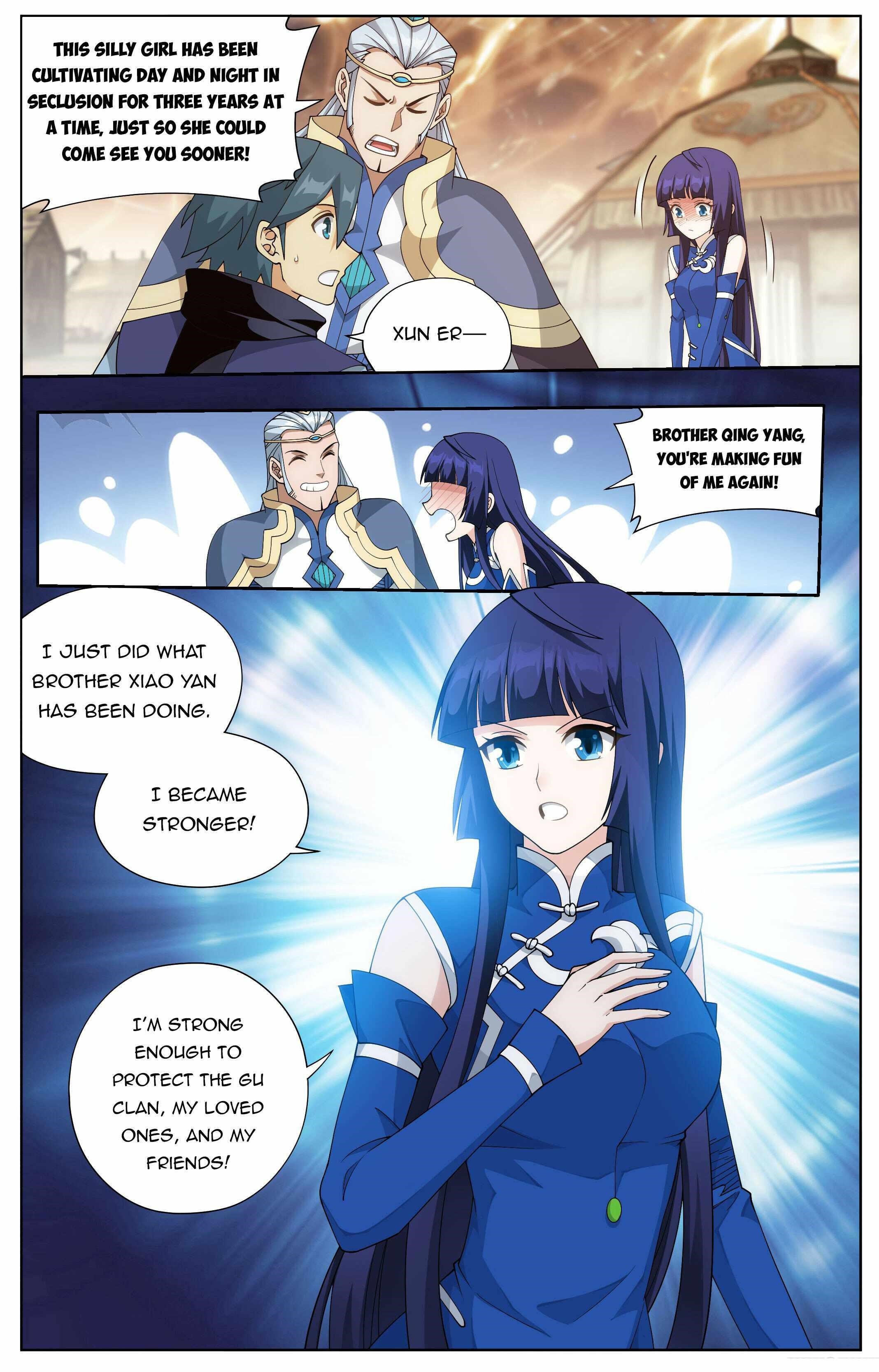BATTLE THROUGH THE HEAVENS Chapter 415 - Page 12 in English