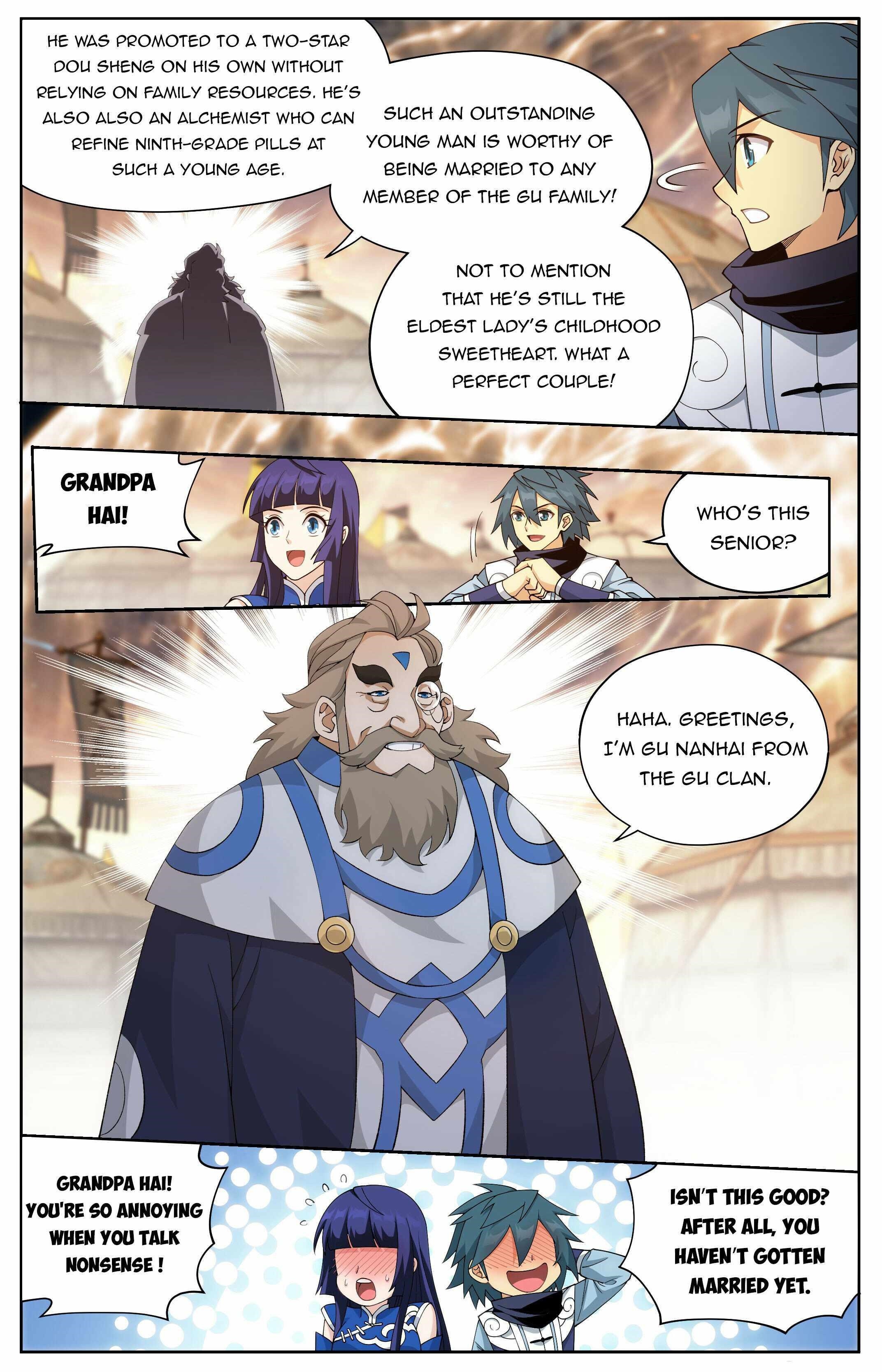 BATTLE THROUGH THE HEAVENS Chapter 415 - Page 14 in English