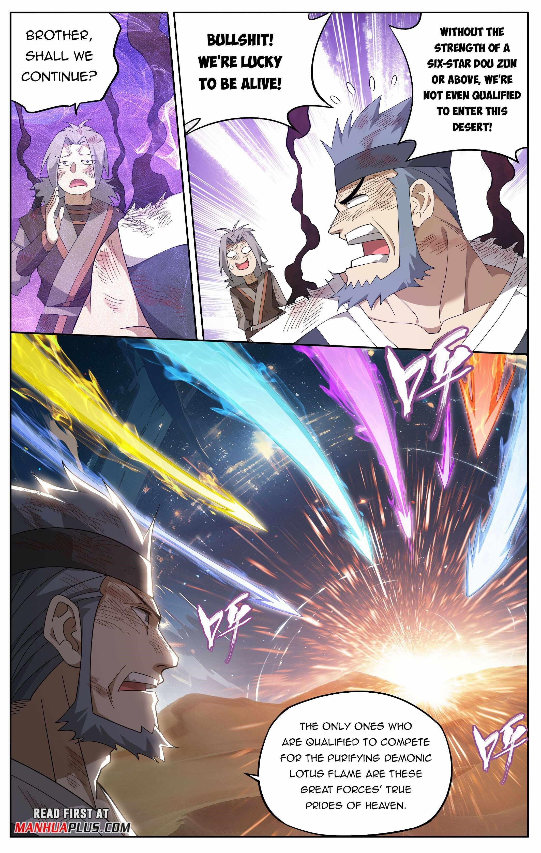 BATTLE THROUGH THE HEAVENS Chapter 415 - Page 5 in English