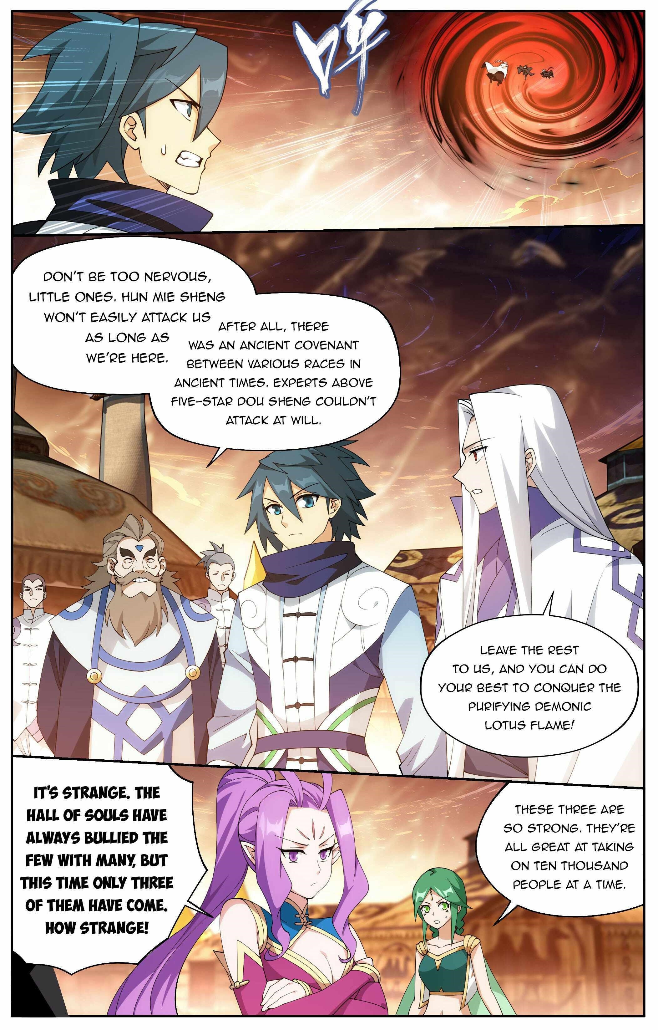 BATTLE THROUGH THE HEAVENS Chapter 417 - Page 11 in English