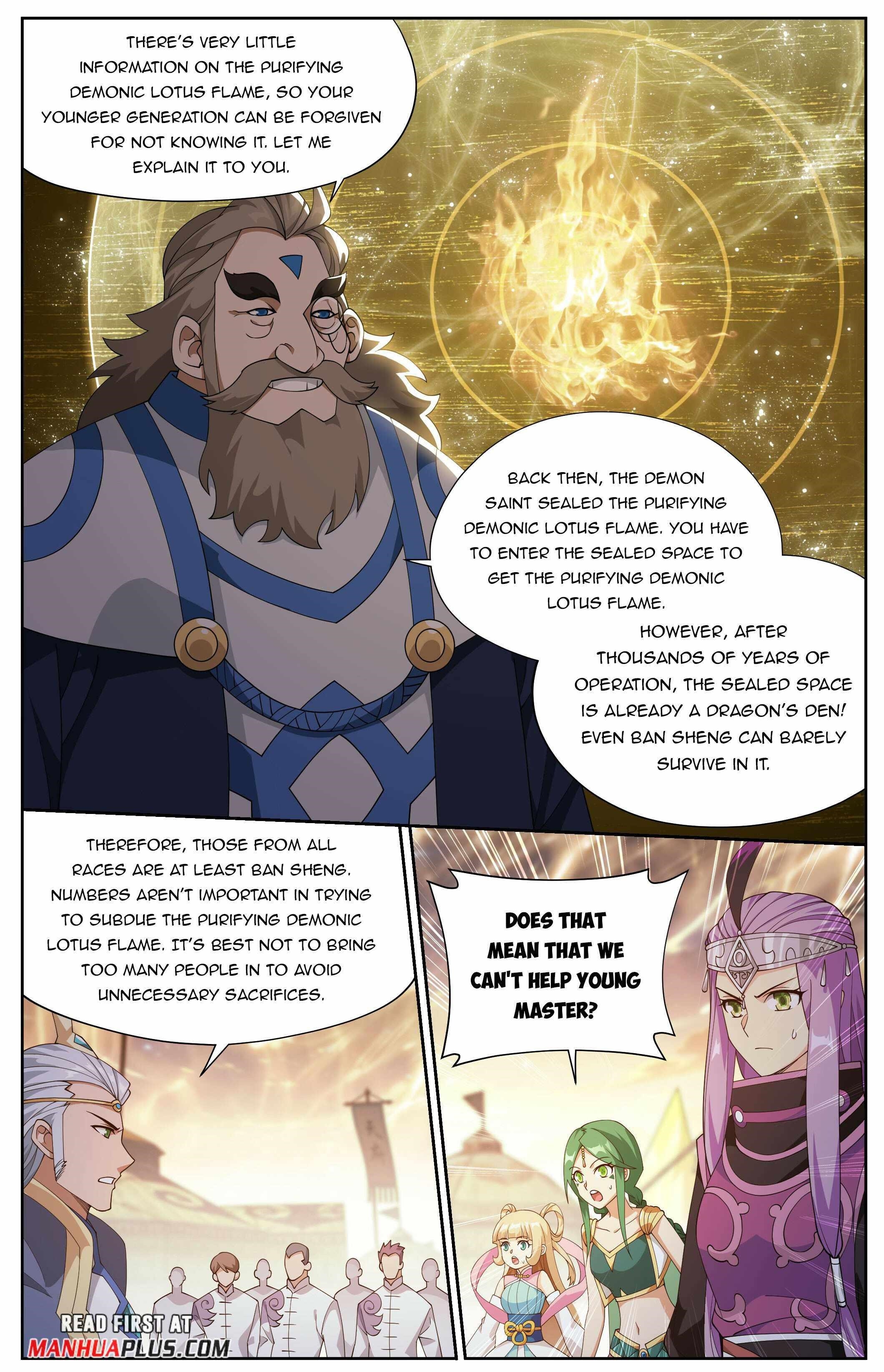 BATTLE THROUGH THE HEAVENS Chapter 417 - Page 12 in English