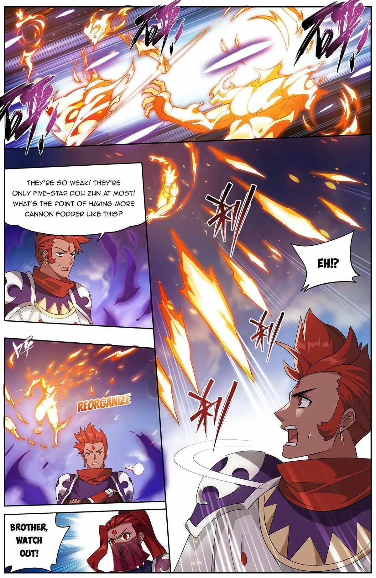 BATTLE THROUGH THE HEAVENS Chapter 419 - Page 4 in English