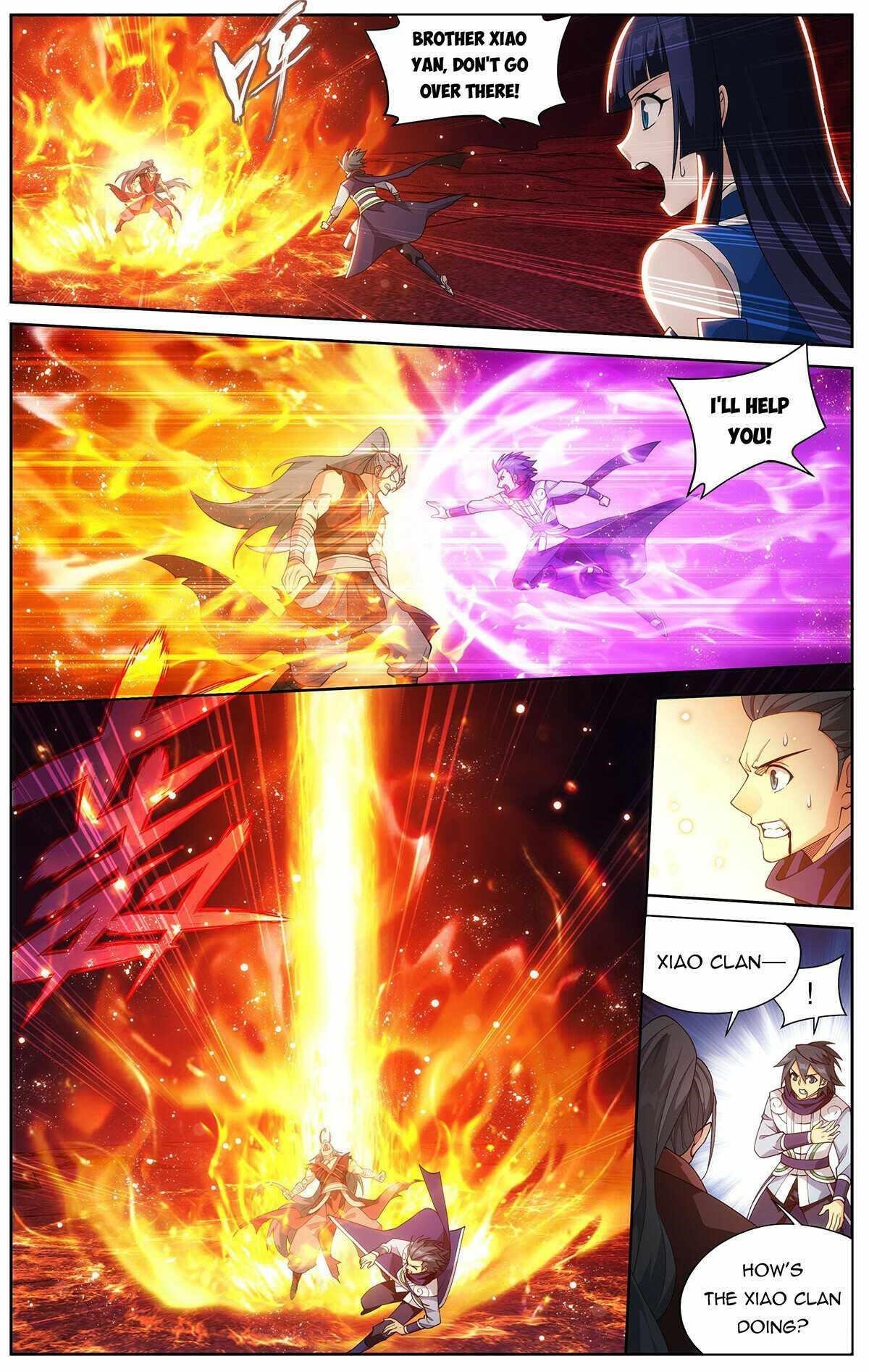 BATTLE THROUGH THE HEAVENS Chapter 420 - Page 10 in English