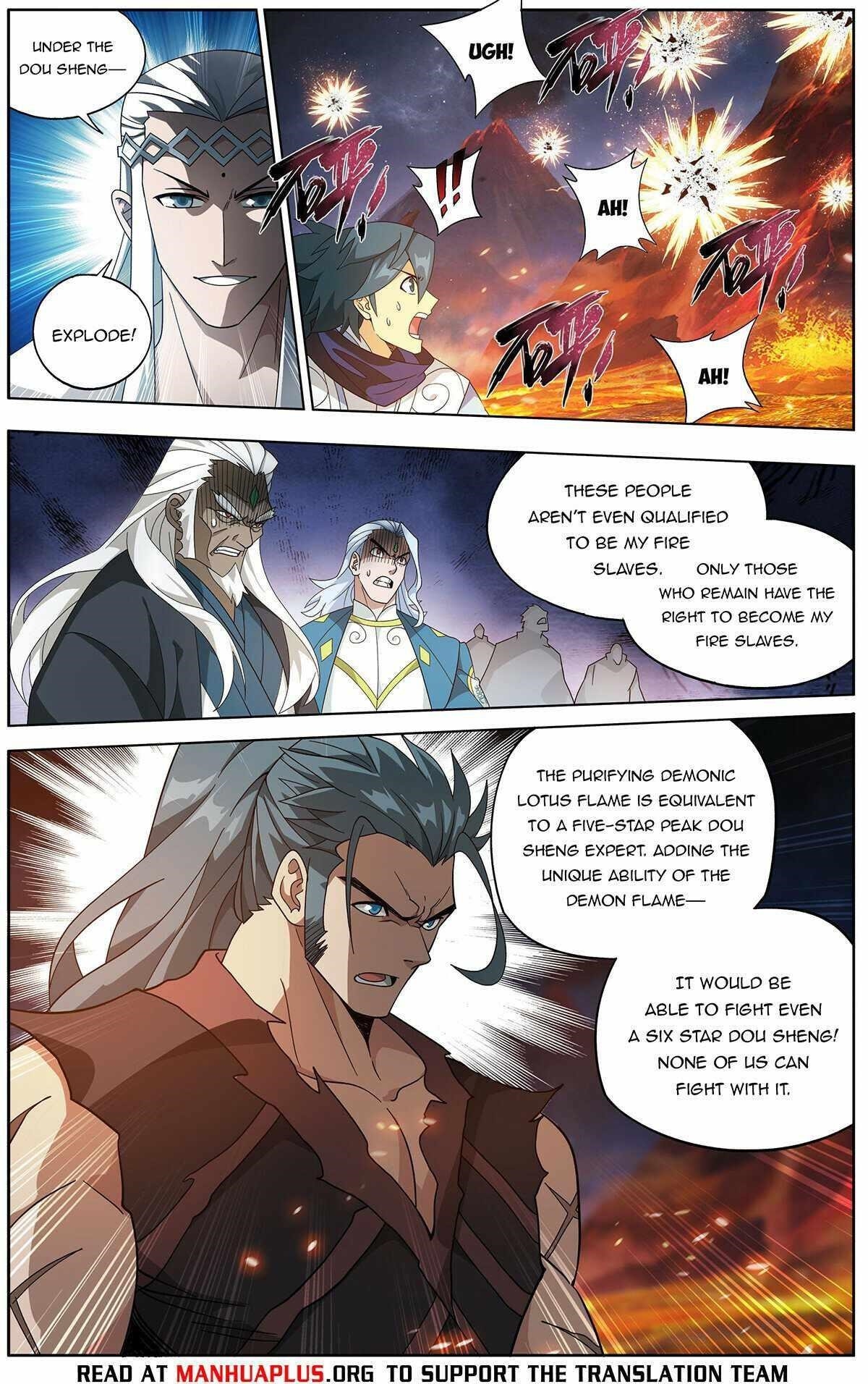 BATTLE THROUGH THE HEAVENS Chapter 421 - Page 10 in English
