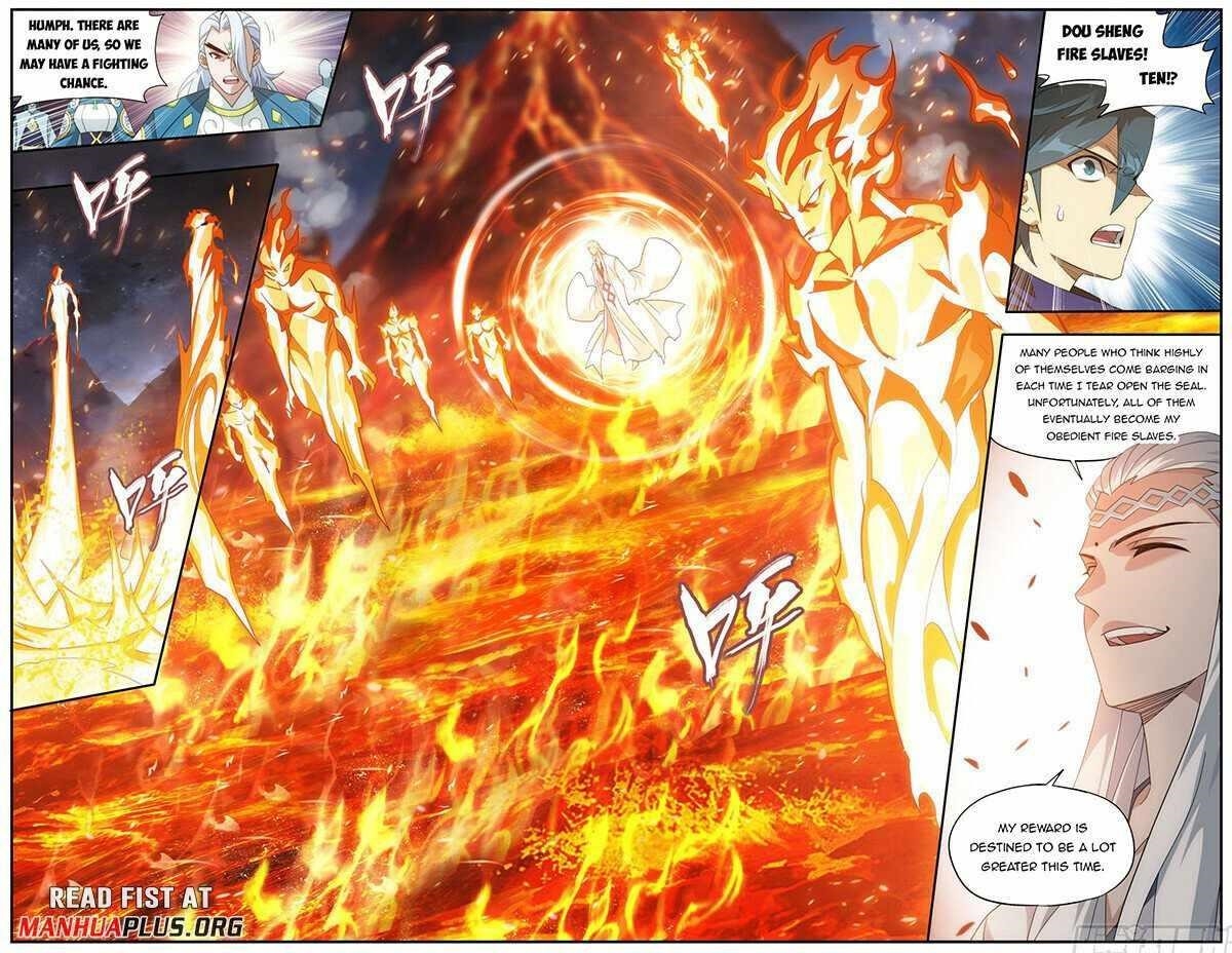 BATTLE THROUGH THE HEAVENS Chapter 421 - Page 11 in English