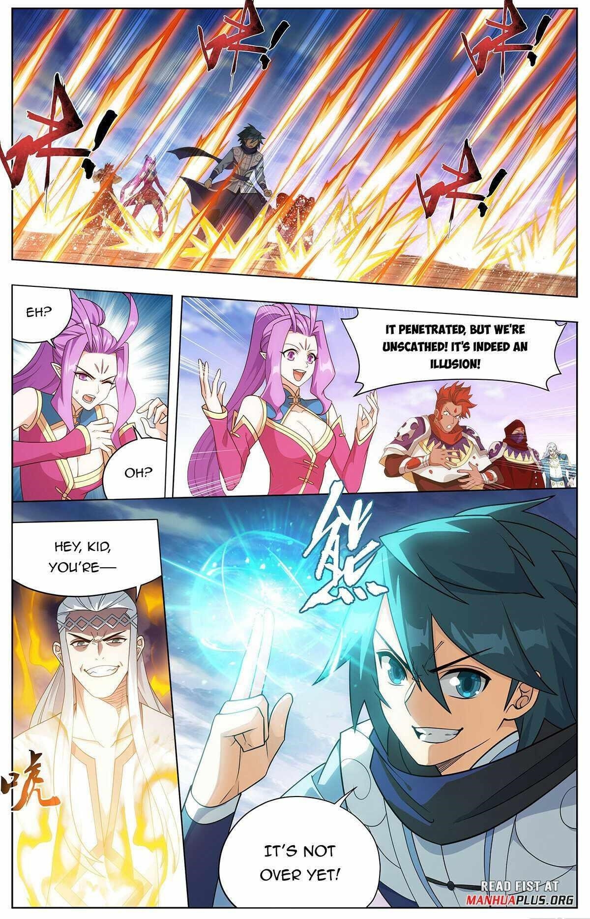 BATTLE THROUGH THE HEAVENS Chapter 421 - Page 3 in English
