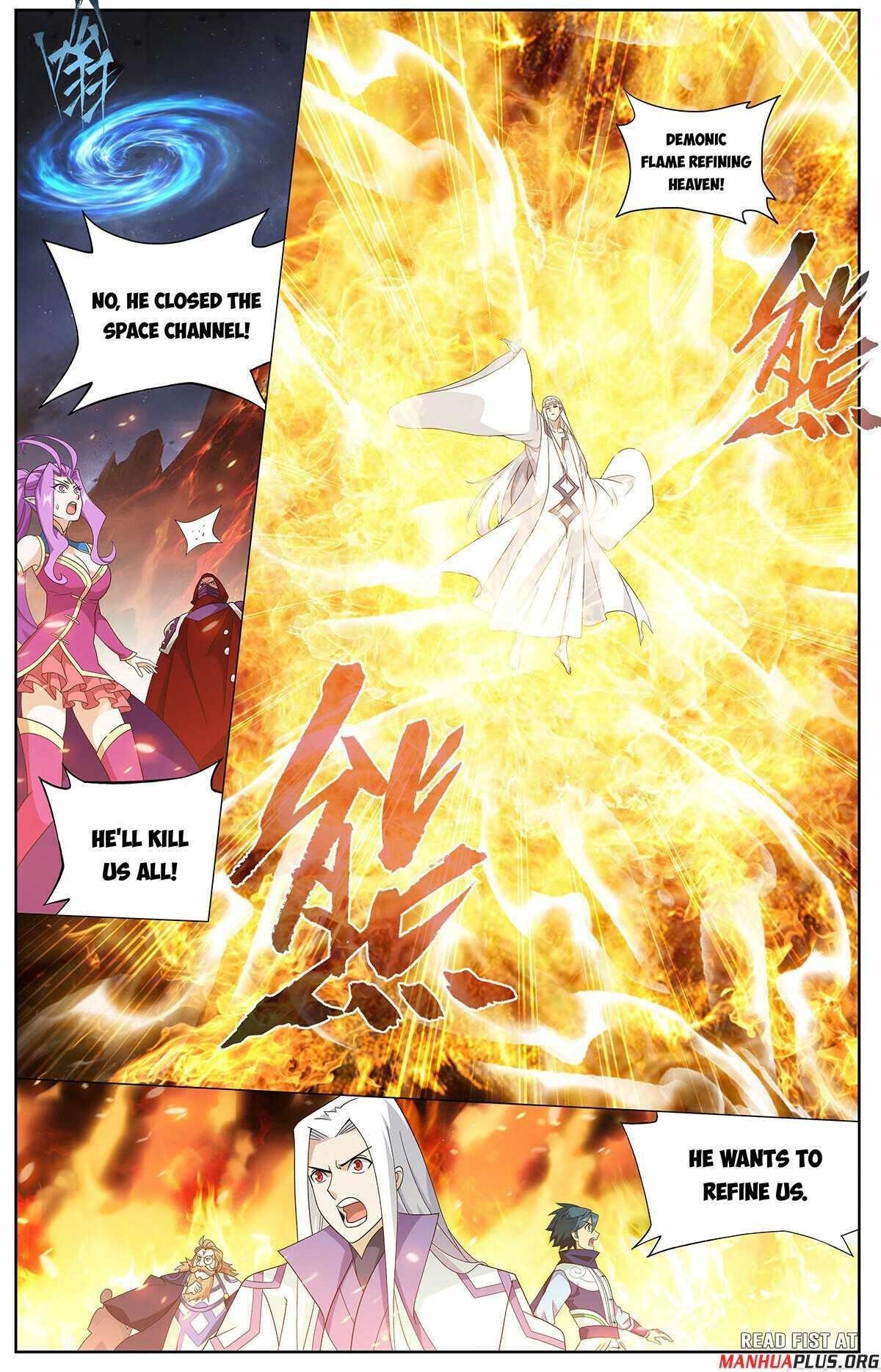 BATTLE THROUGH THE HEAVENS Chapter 421 - Page 9 in English