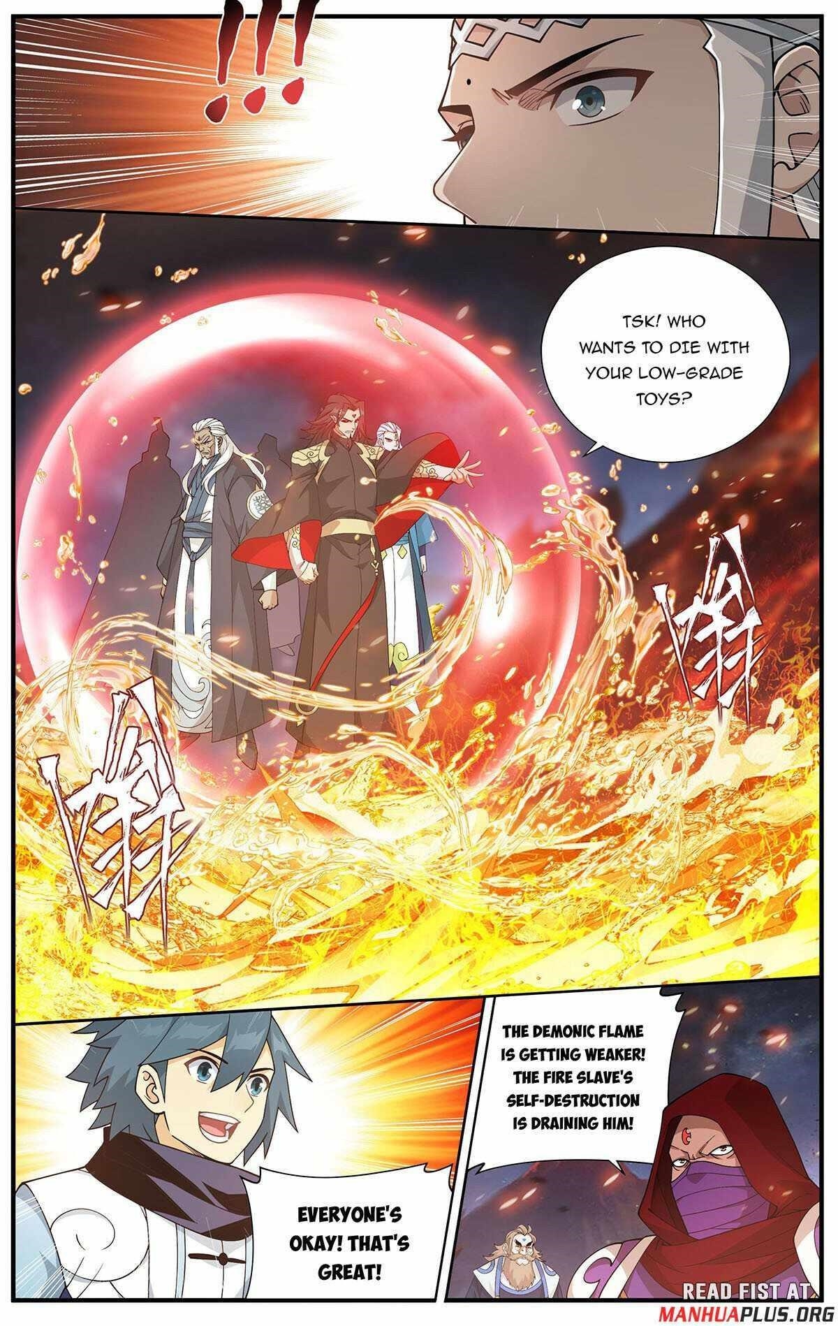 BATTLE THROUGH THE HEAVENS Chapter 422 - Page 16 in English