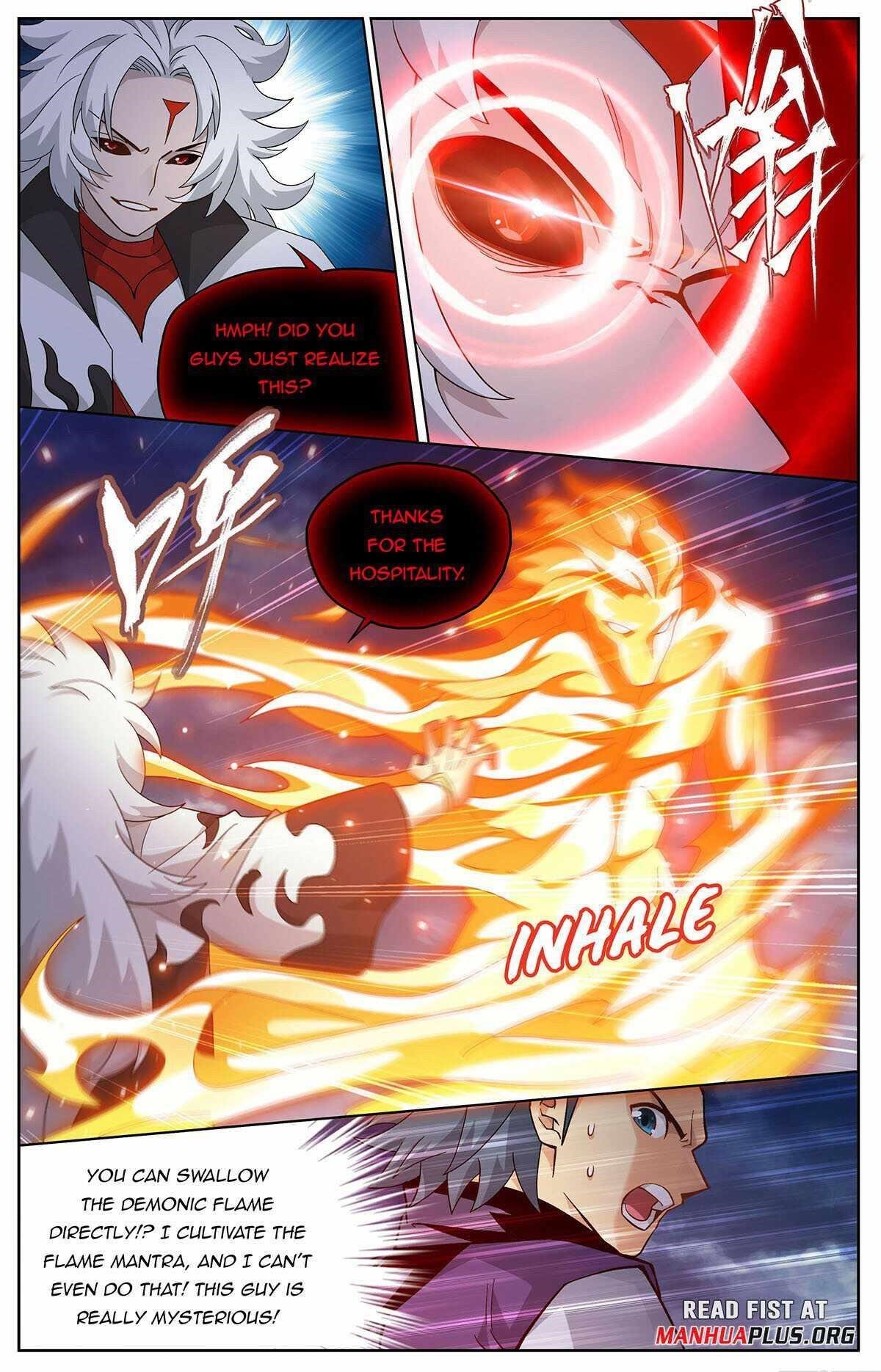 BATTLE THROUGH THE HEAVENS Chapter 422 - Page 8 in English