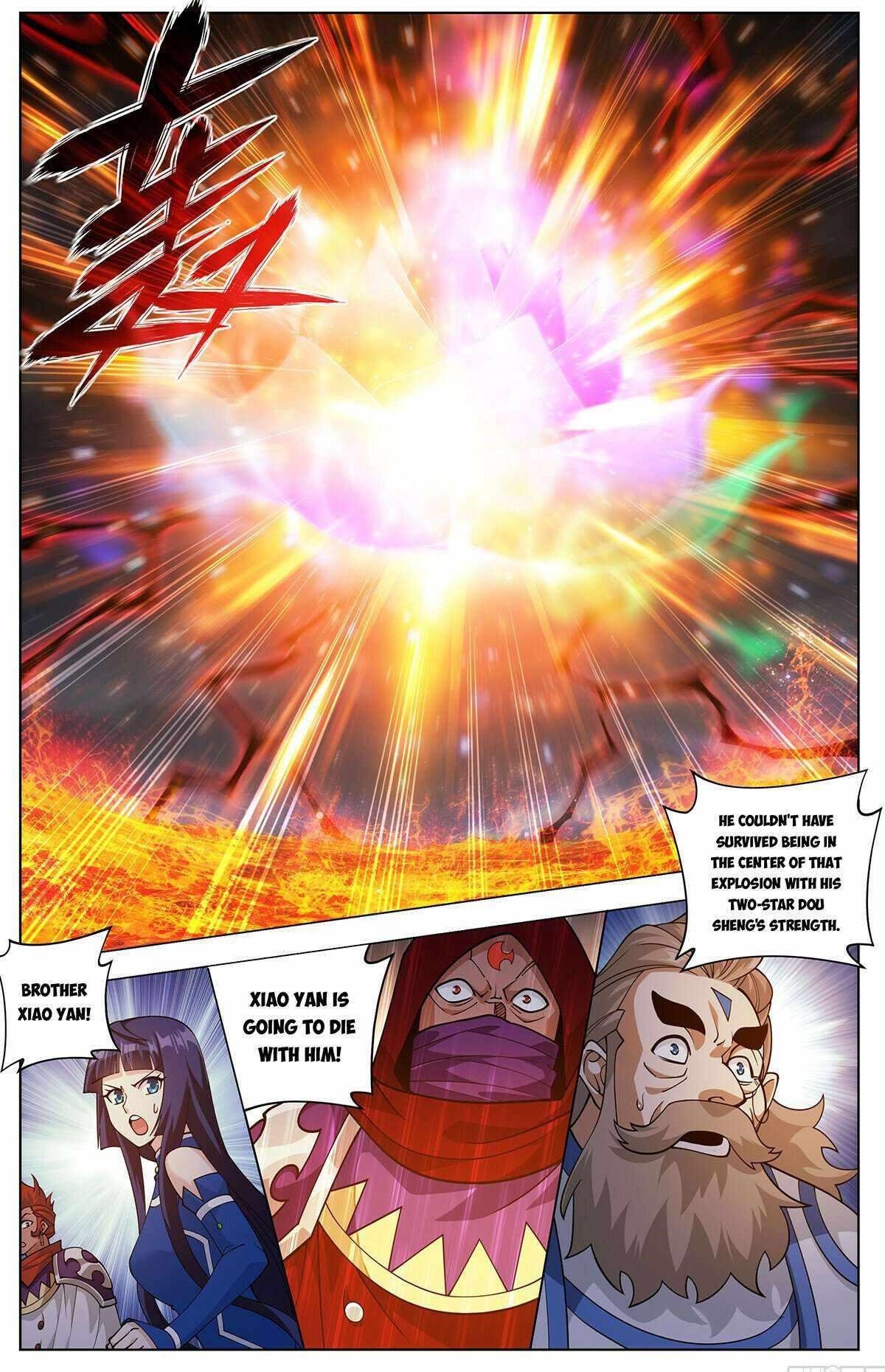 BATTLE THROUGH THE HEAVENS Chapter 424 - Page 8 in English