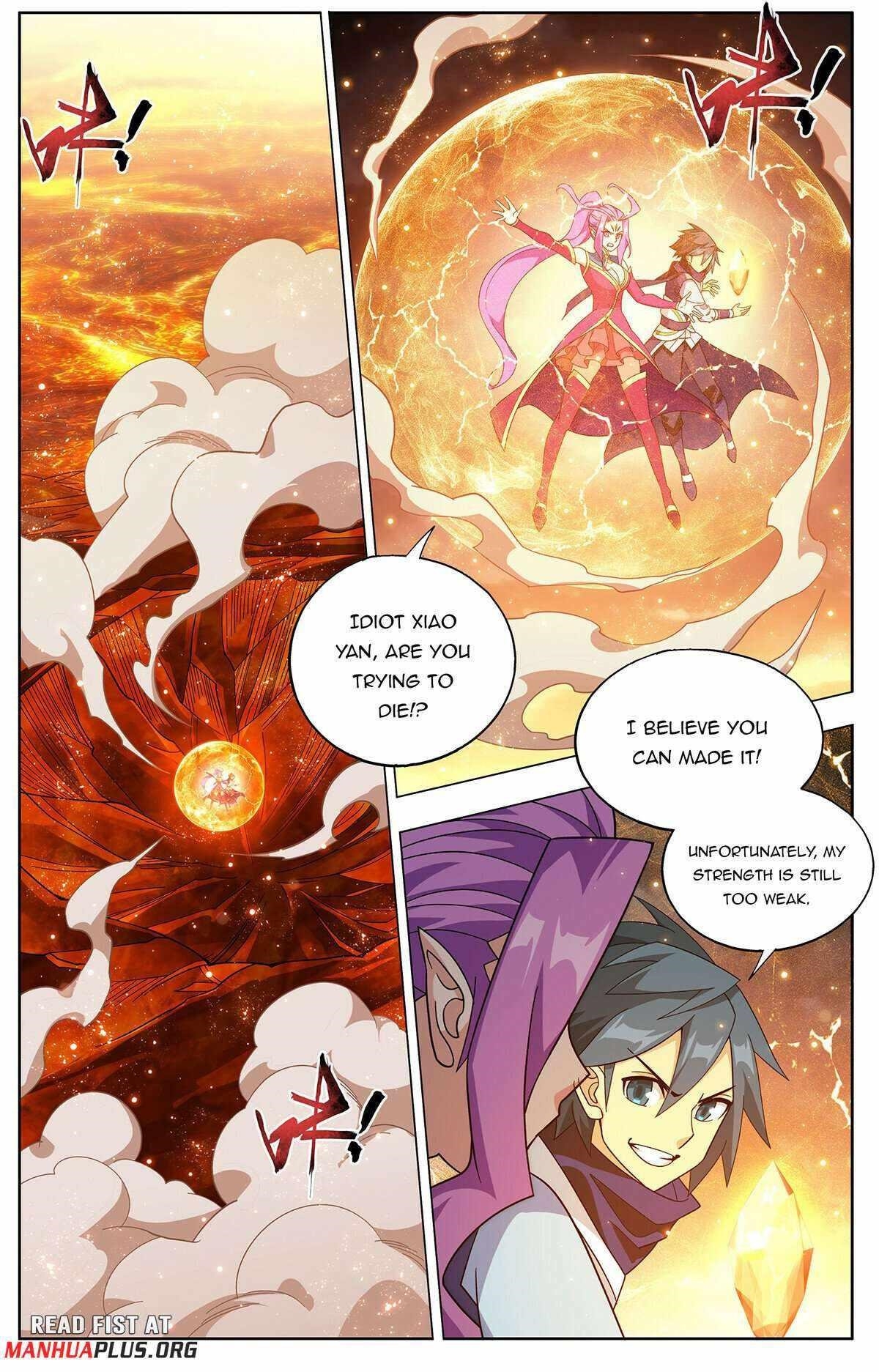 BATTLE THROUGH THE HEAVENS Chapter 424 - Page 9 in English