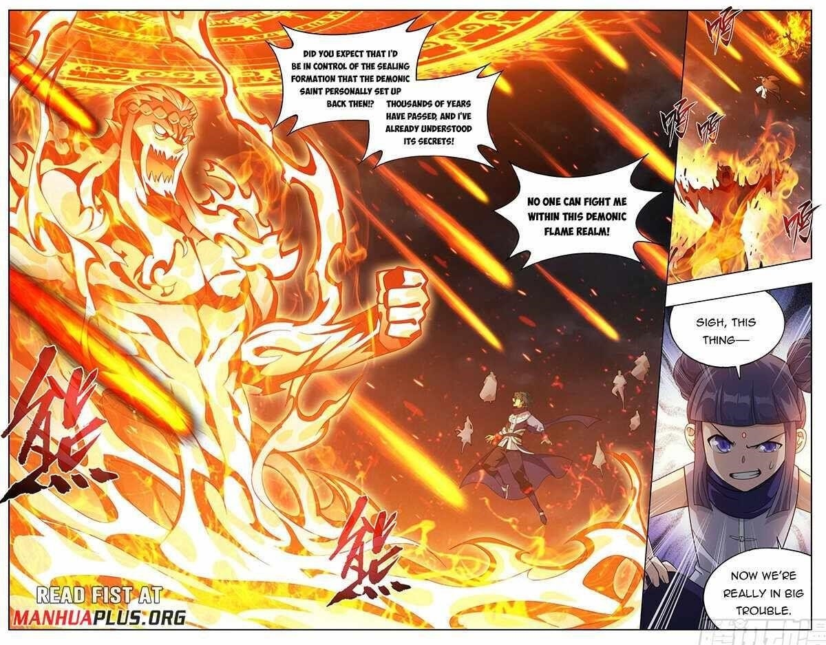BATTLE THROUGH THE HEAVENS Chapter 425 - Page 18 in English