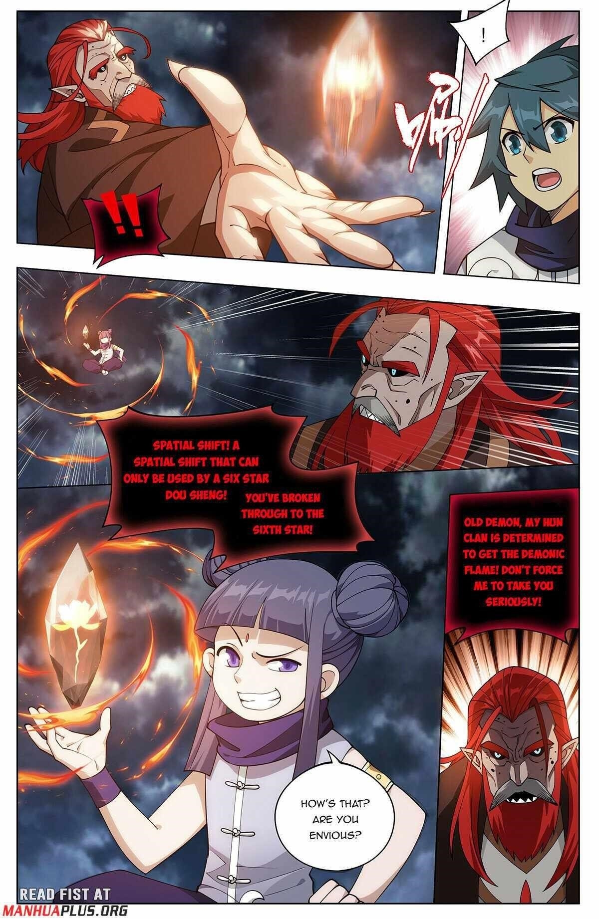BATTLE THROUGH THE HEAVENS Chapter 425 - Page 8 in English