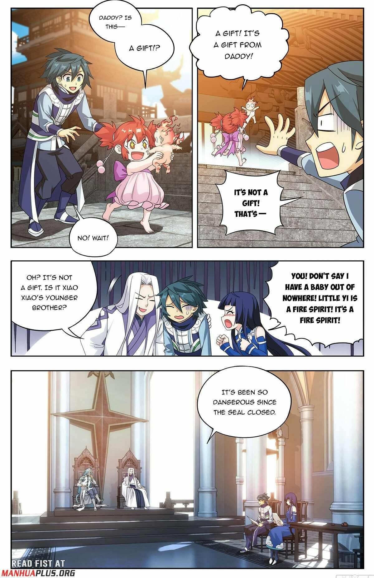 BATTLE THROUGH THE HEAVENS Chapter 428 - Page 12 in English
