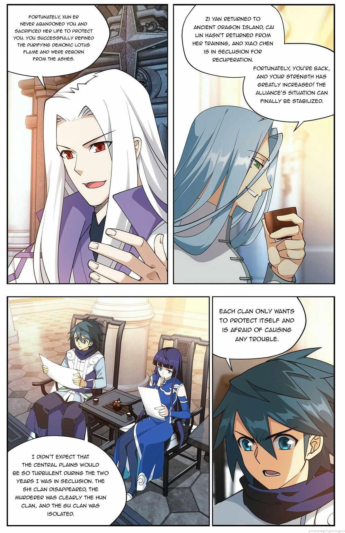 BATTLE THROUGH THE HEAVENS Chapter 428 - Page 13 in English