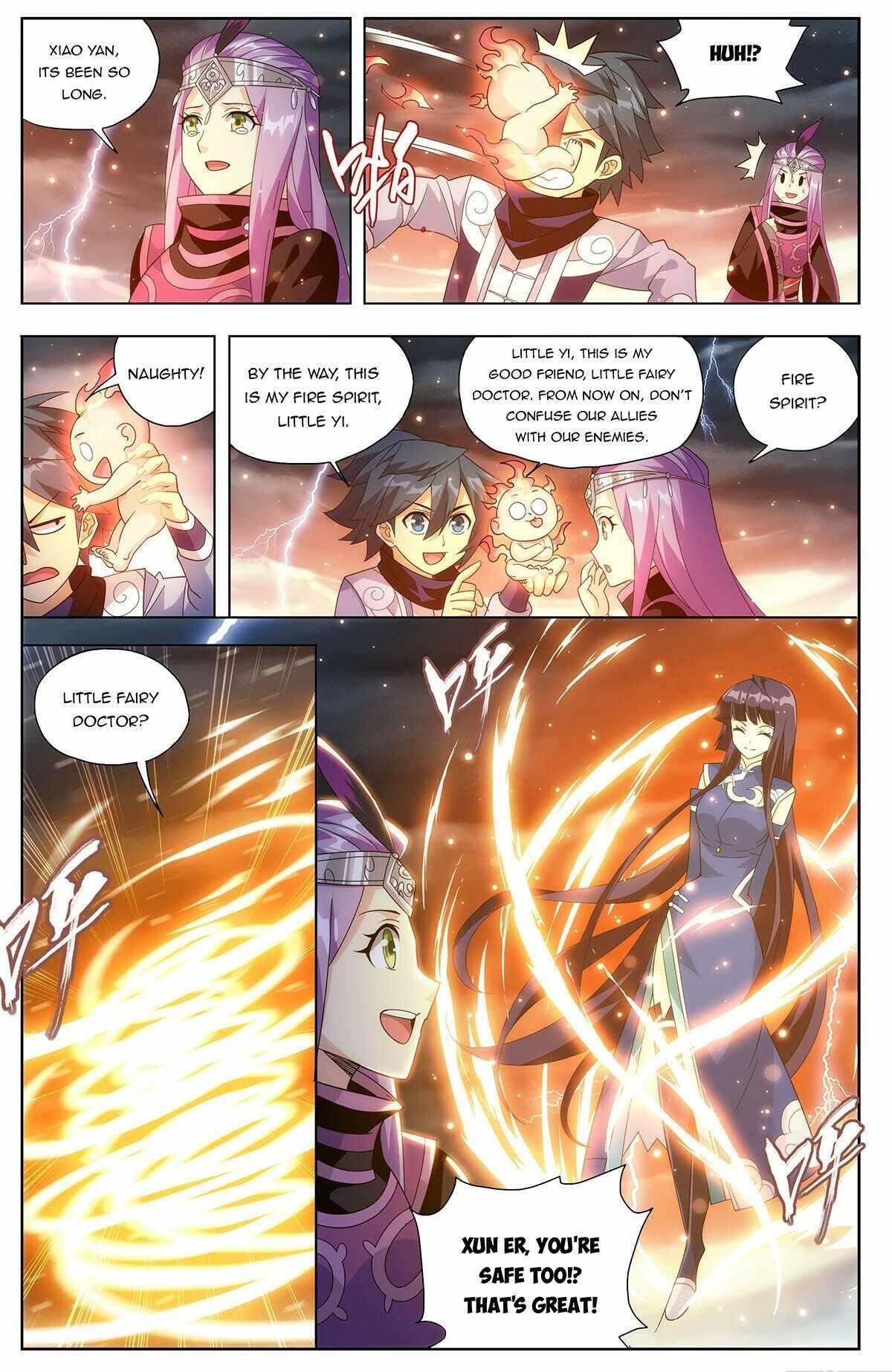 BATTLE THROUGH THE HEAVENS Chapter 428 - Page 7 in English