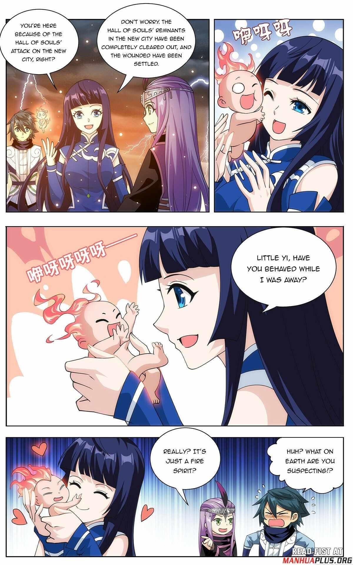 BATTLE THROUGH THE HEAVENS Chapter 428 - Page 8 in English