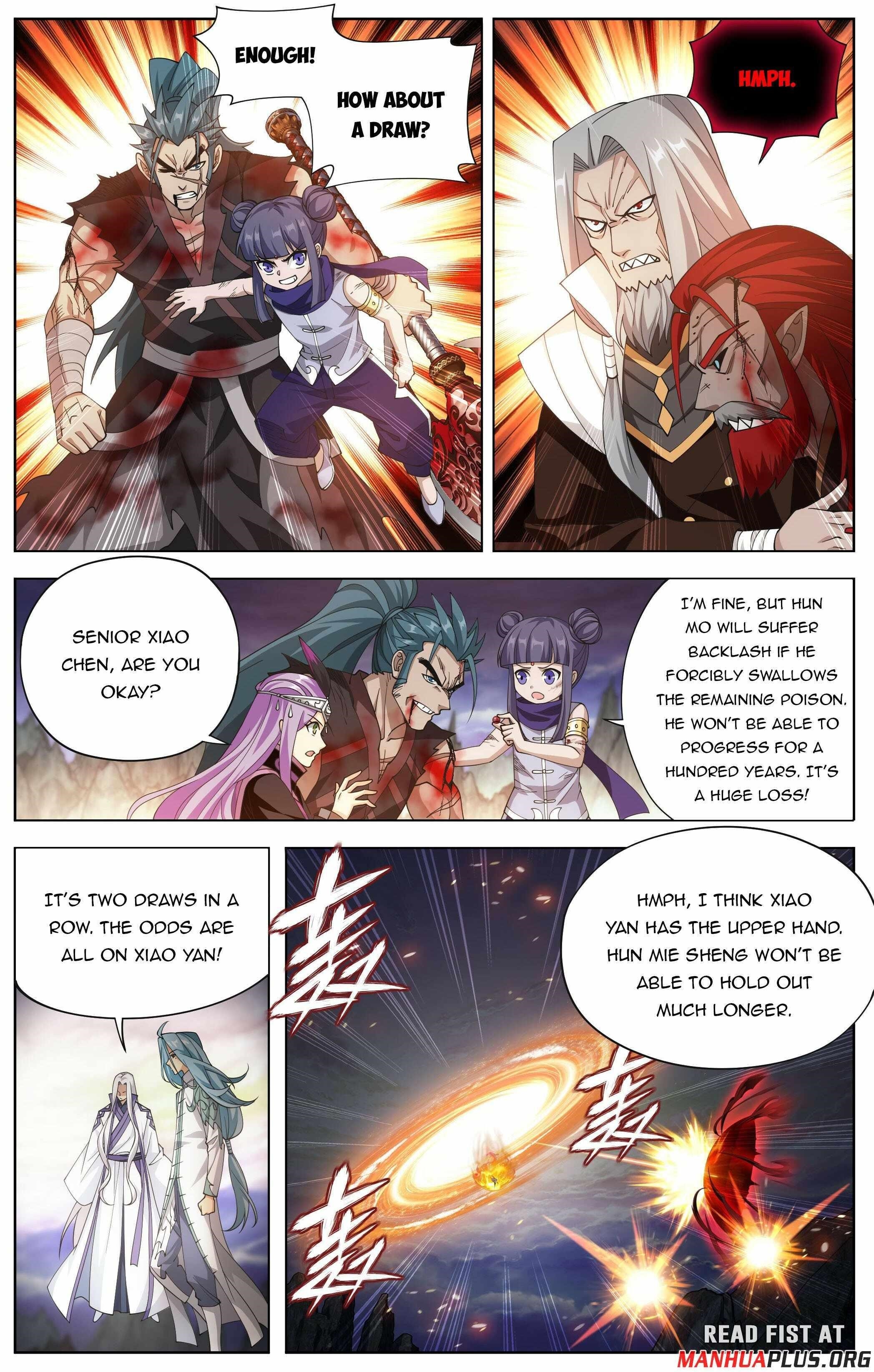 BATTLE THROUGH THE HEAVENS Chapter 430 - Page 14 in English