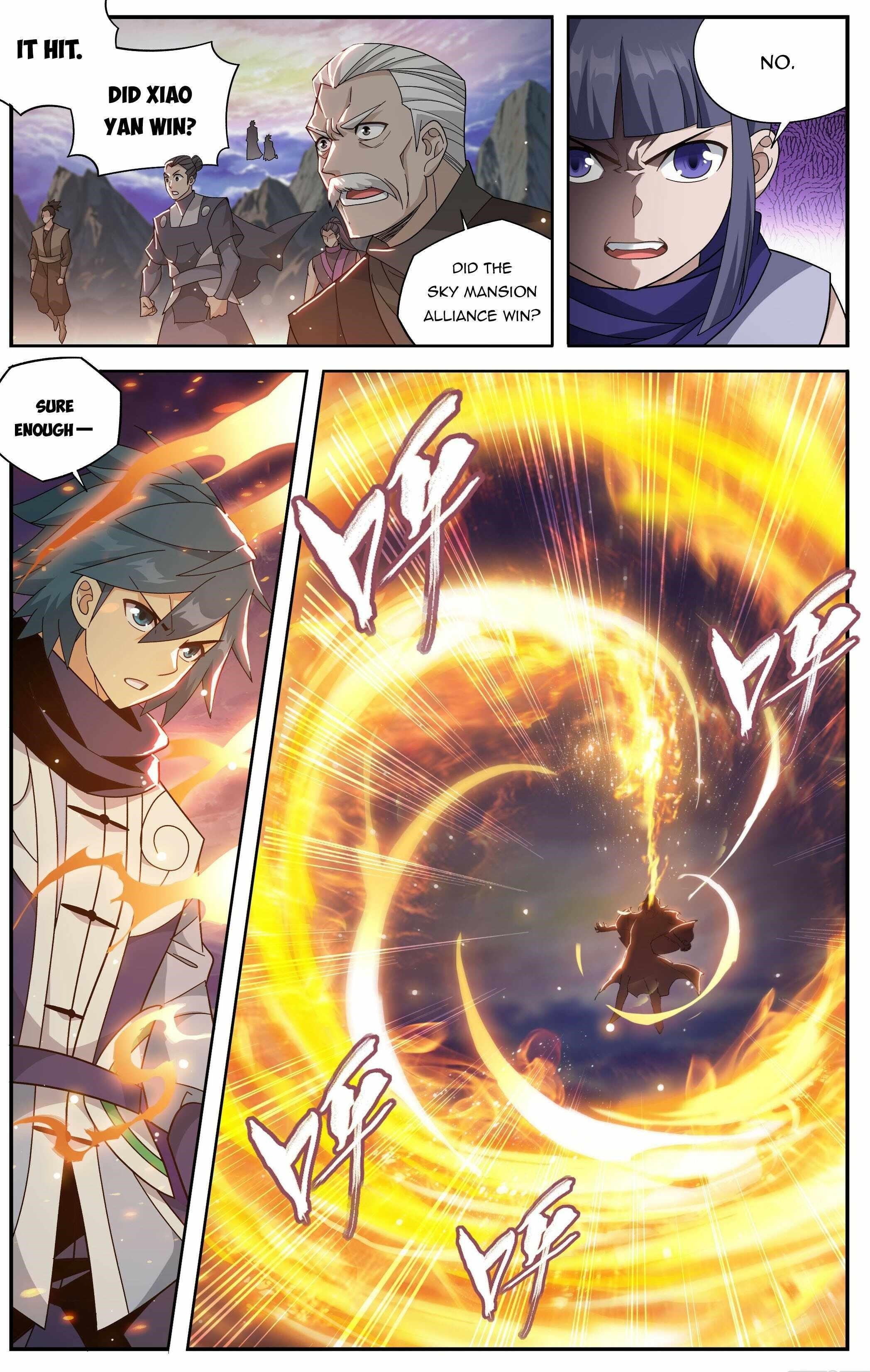 BATTLE THROUGH THE HEAVENS Chapter 430 - Page 17 in English