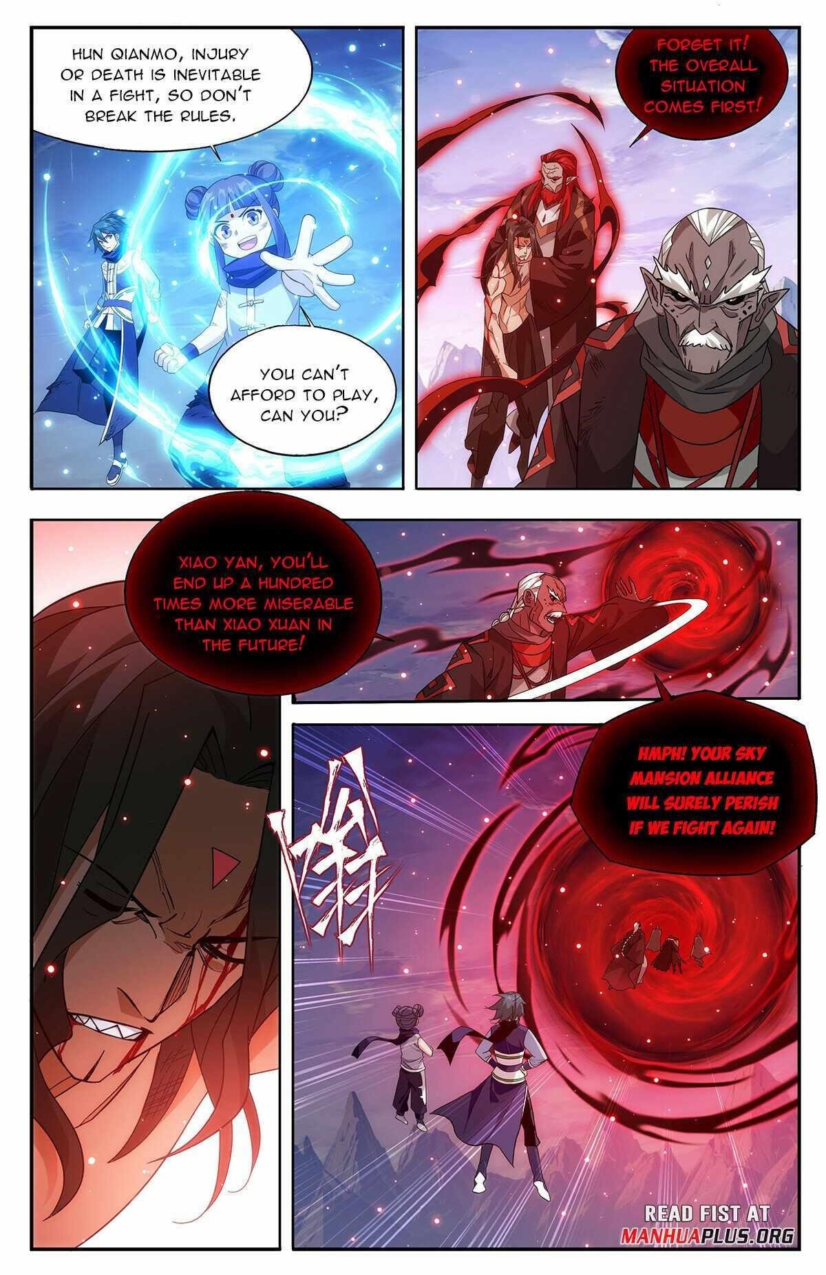 BATTLE THROUGH THE HEAVENS Chapter 431 - Page 19 in English
