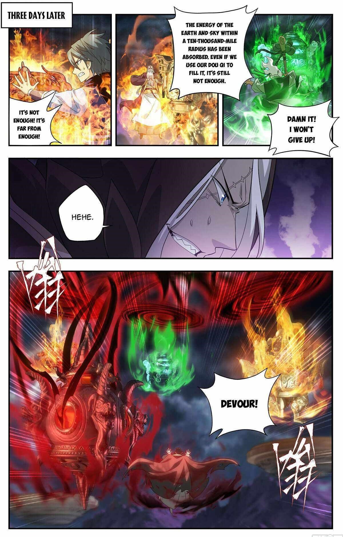 BATTLE THROUGH THE HEAVENS Chapter 437 - Page 11 in English