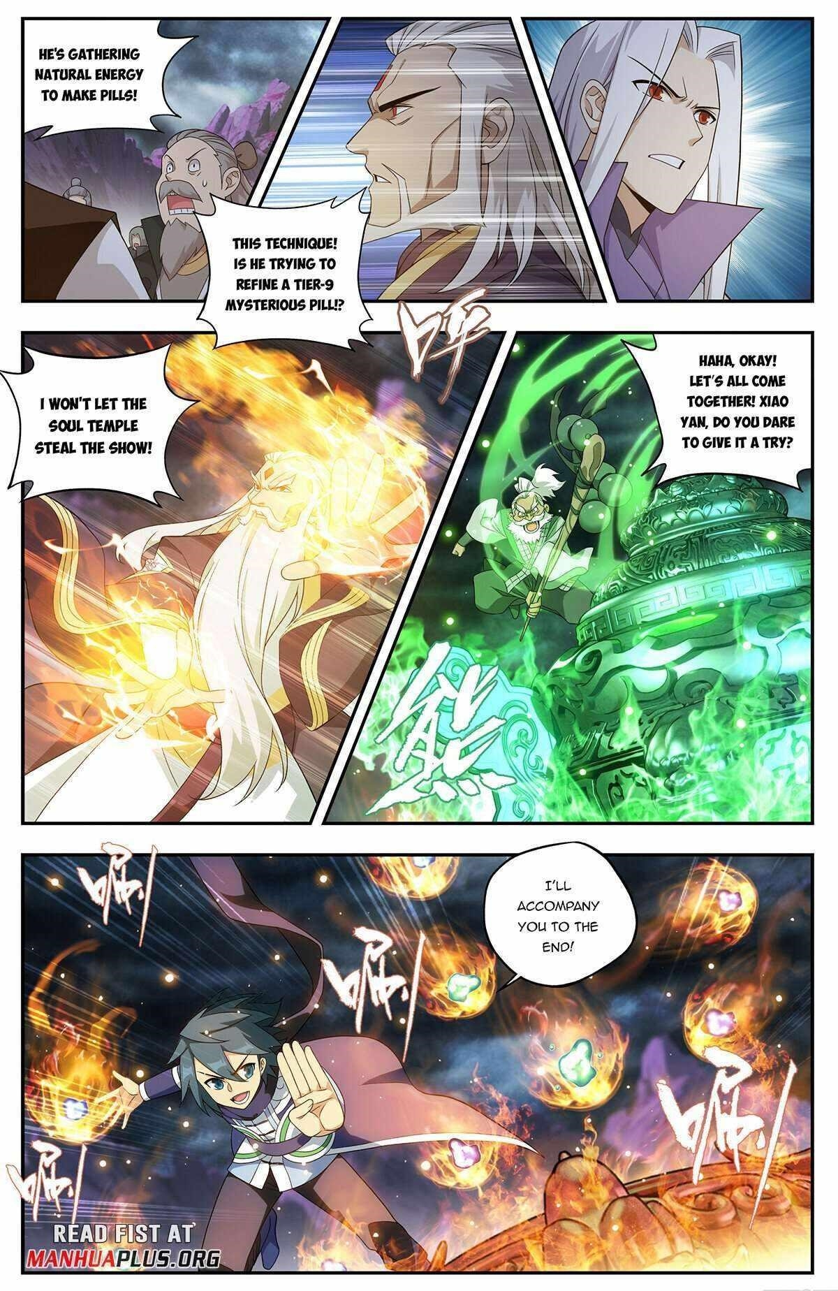 BATTLE THROUGH THE HEAVENS Chapter 437 - Page 8 in English