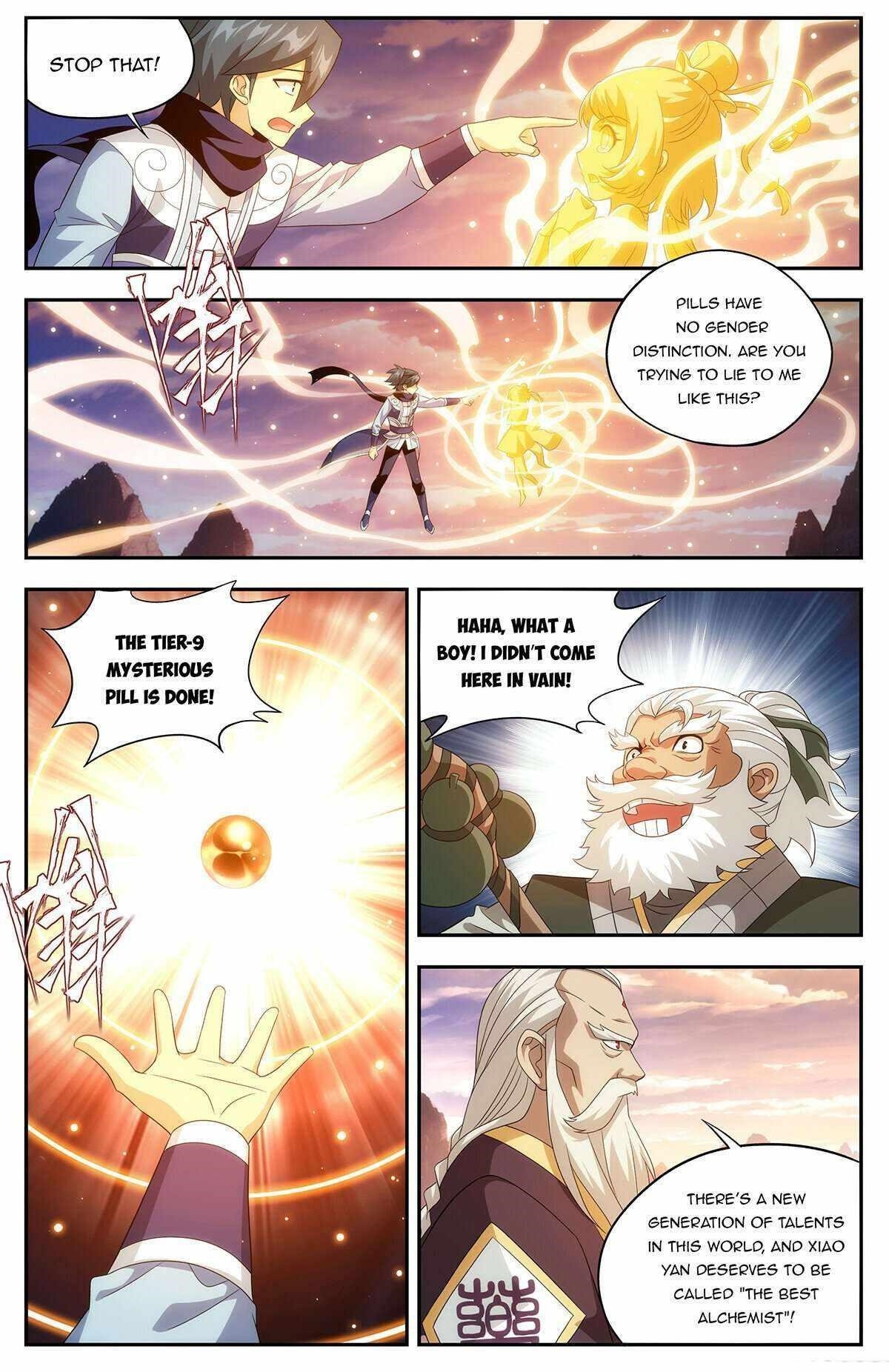 BATTLE THROUGH THE HEAVENS Chapter 438 - Page 3 in English