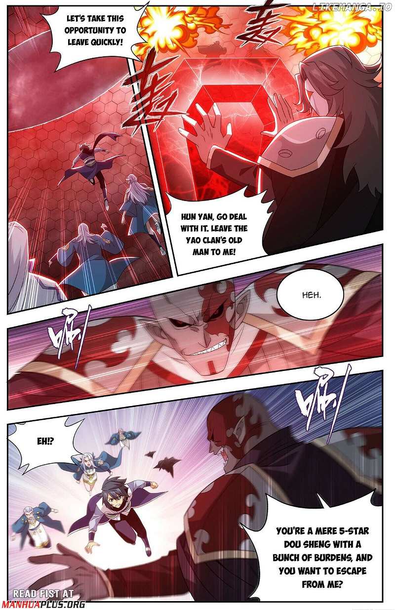 BATTLE THROUGH THE HEAVENS Chapter 439 - Page 12 in English