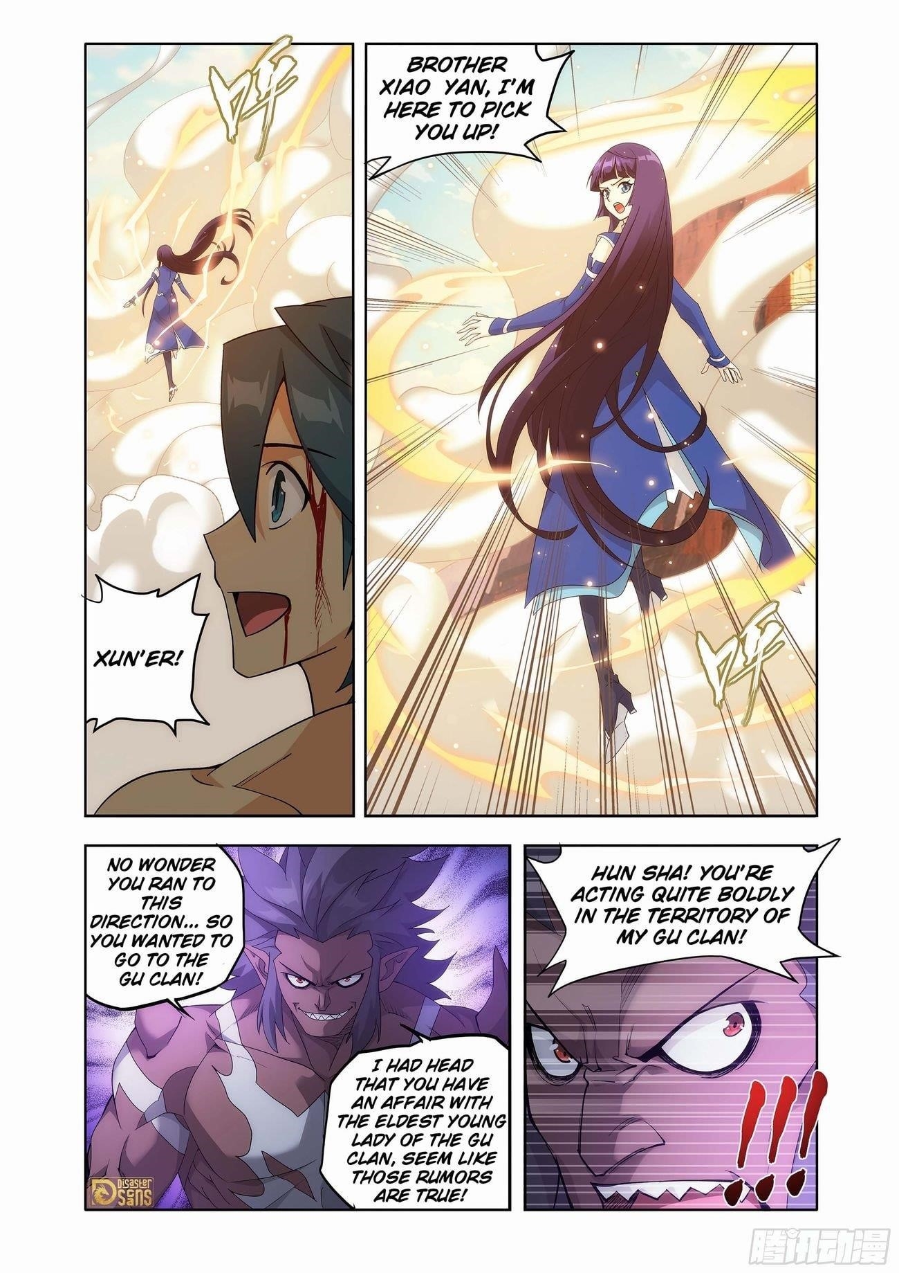 BATTLE THROUGH THE HEAVENS Chapter 440 - Page 10 in English